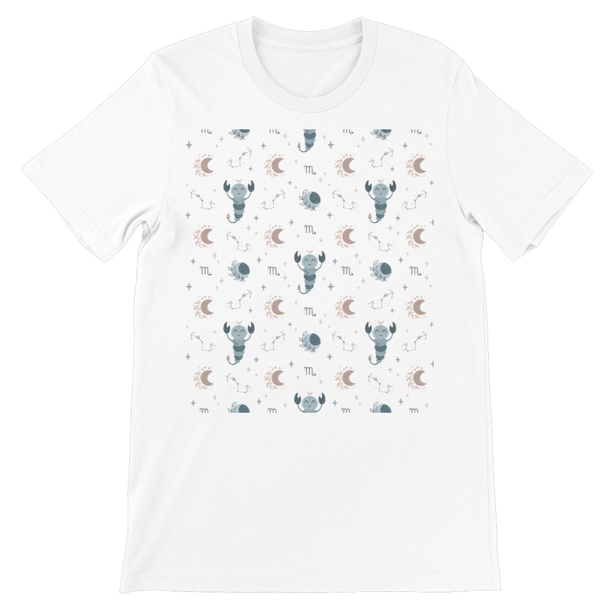 Scorpio Pattern Unisex Short Sleeve T-Shirt