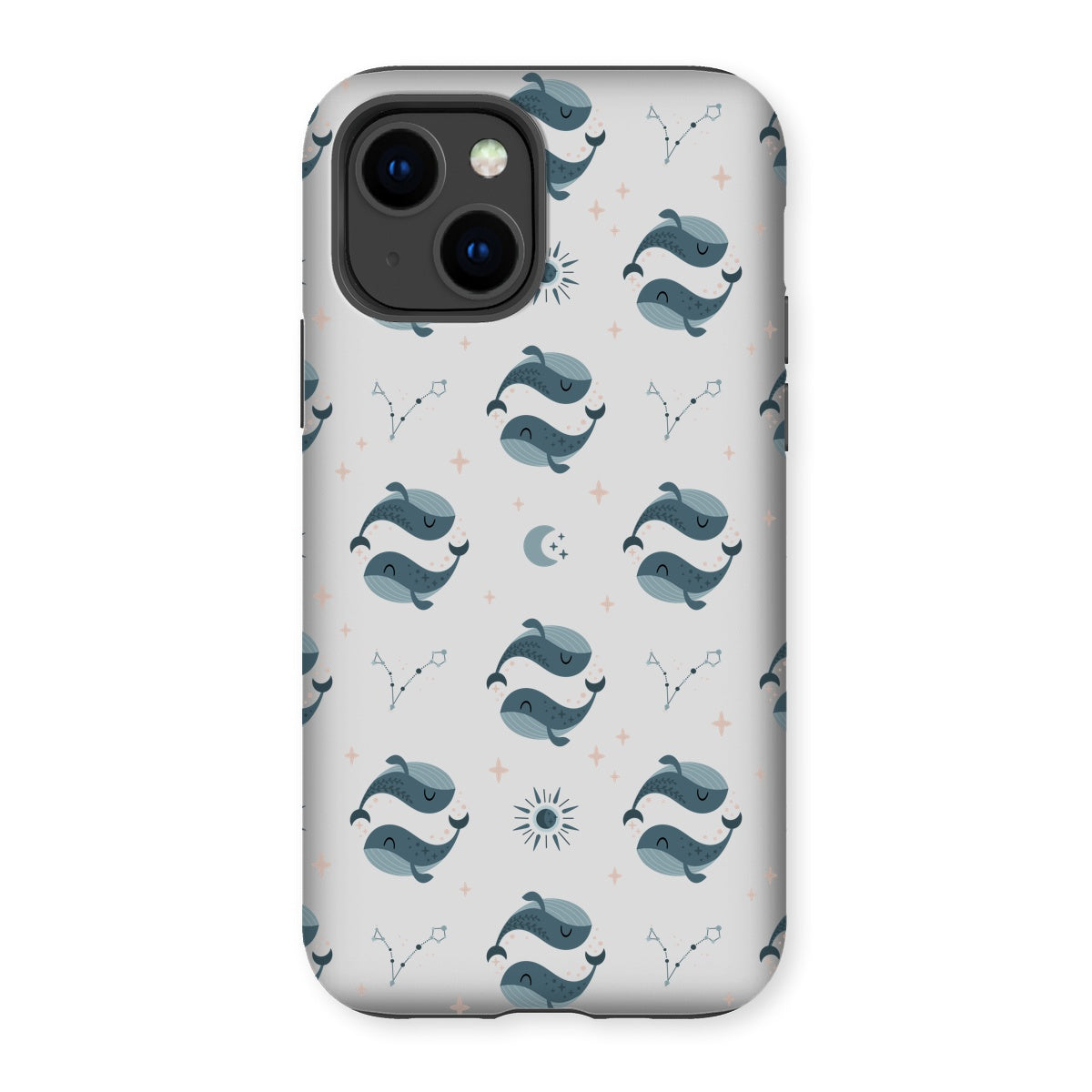 Pisces Pattern Tough Phone Case