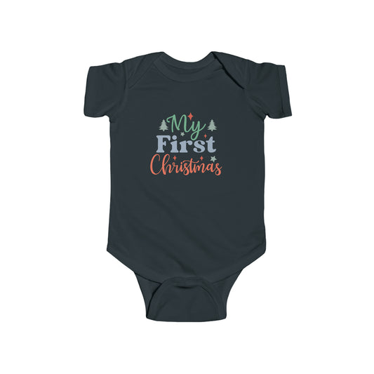 My First Christmas Infant Fine Jersey Bodysuit