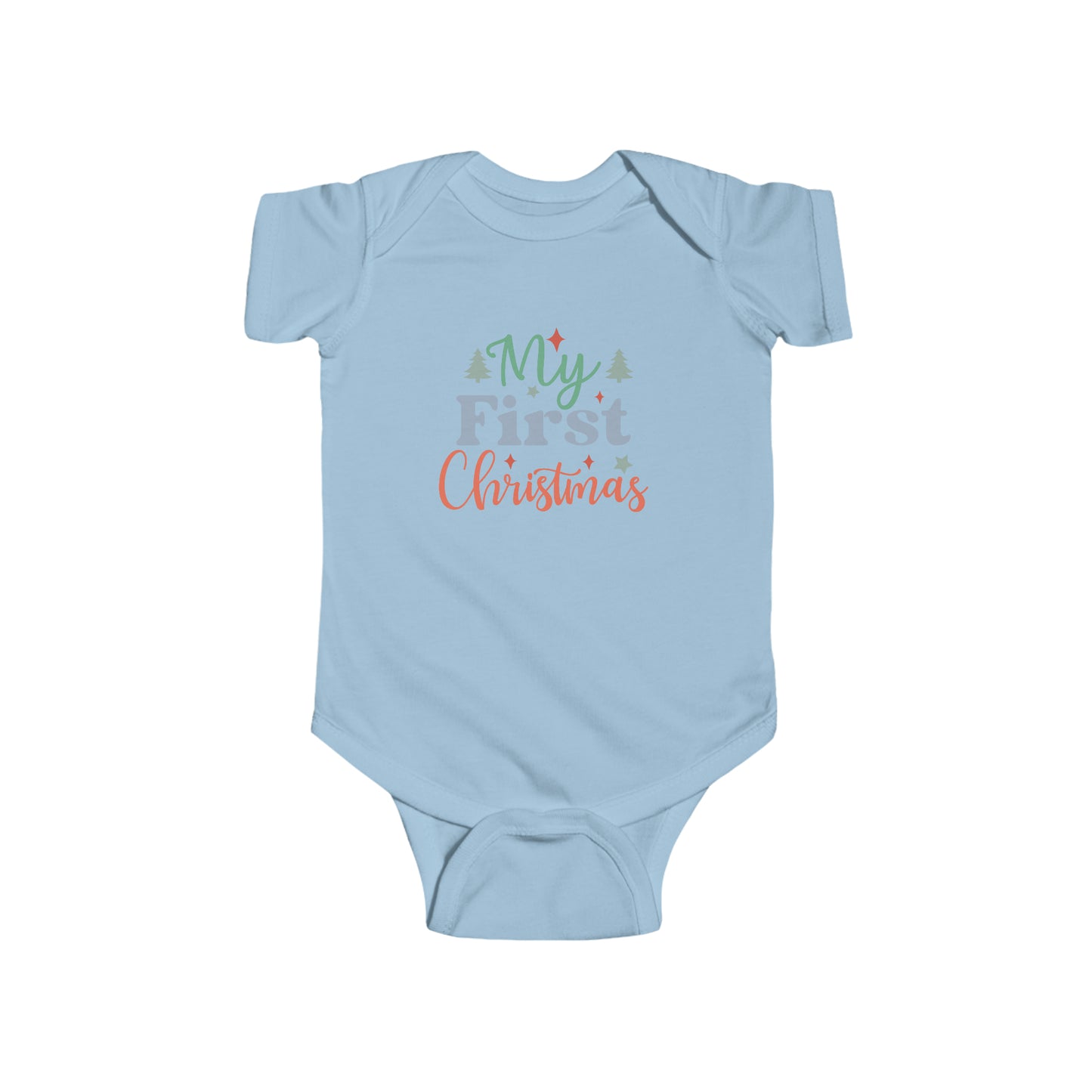 My First Christmas Infant Fine Jersey Bodysuit