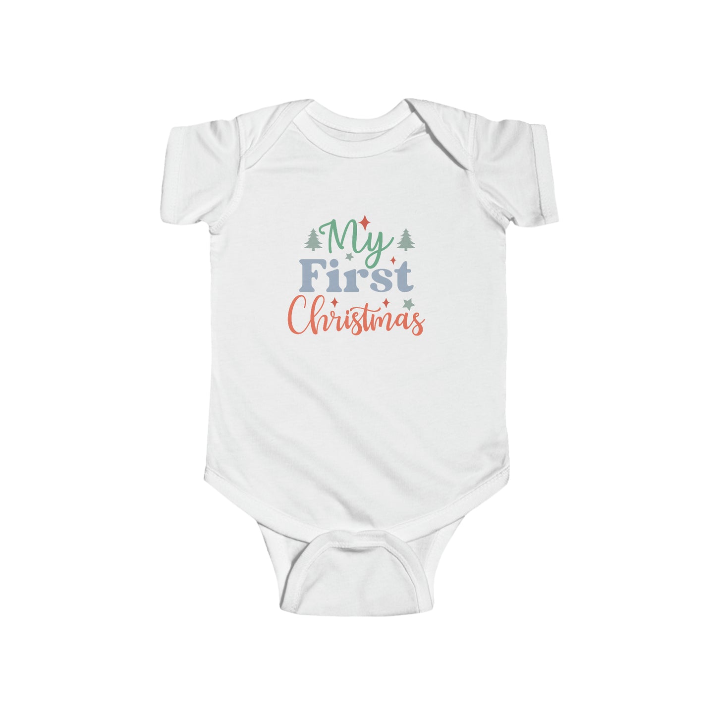 My First Christmas Infant Fine Jersey Bodysuit