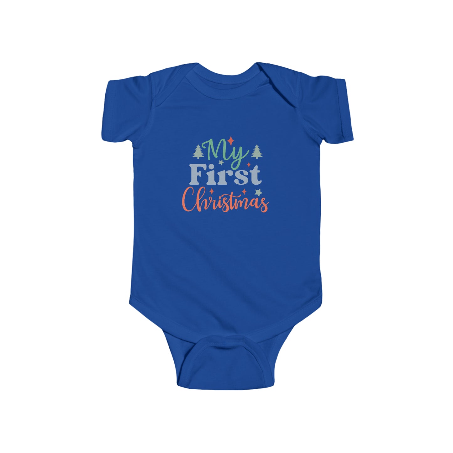 My First Christmas Infant Fine Jersey Bodysuit