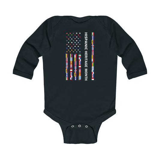 Hispanic Heritage Month Infant Long Sleeve Bodysuit