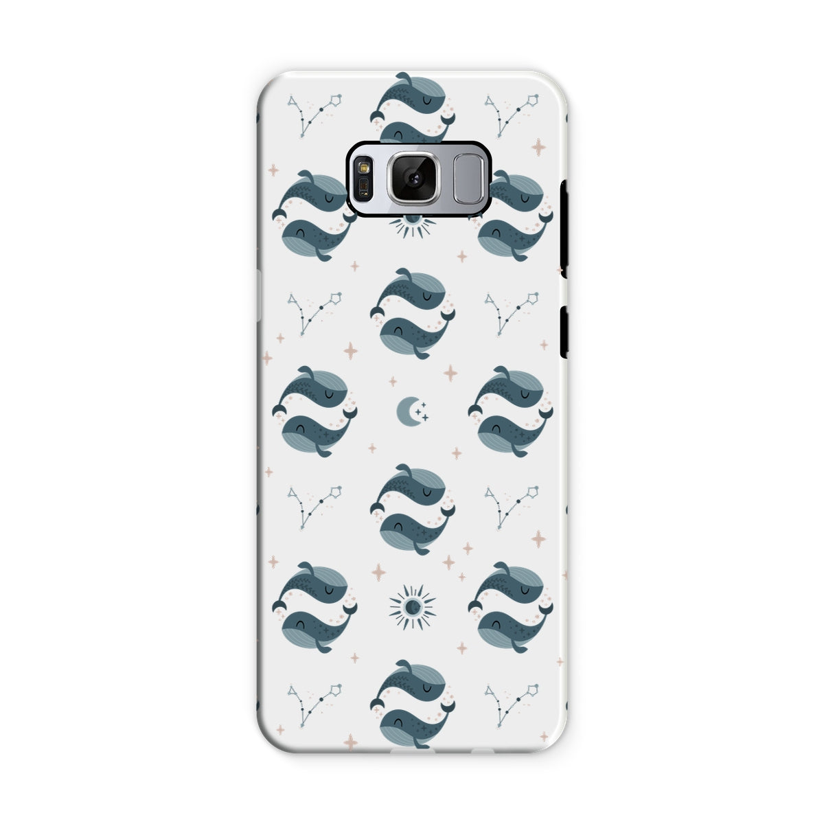 Pisces Pattern Tough Phone Case