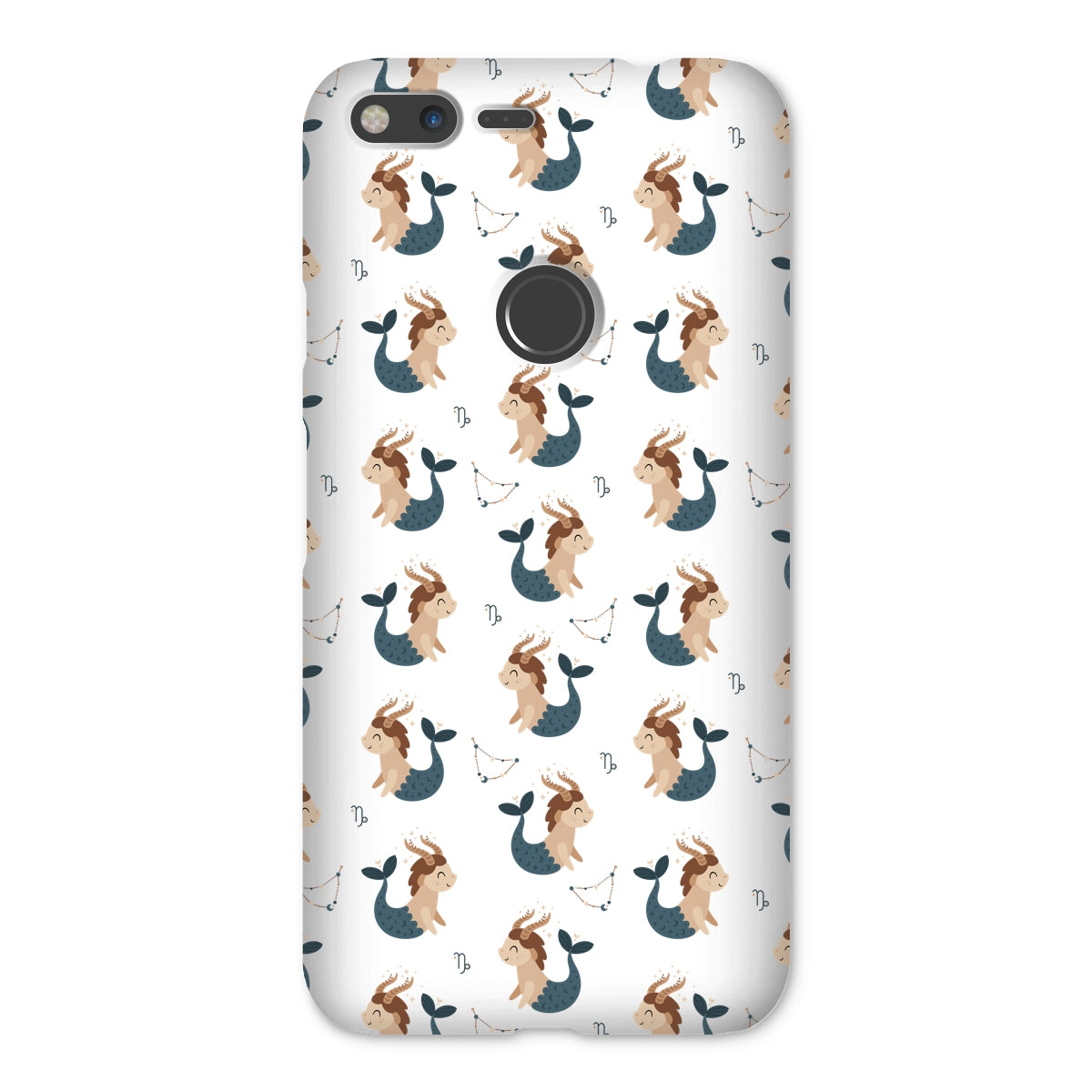 Capricorn Pattern Snap Phone Case