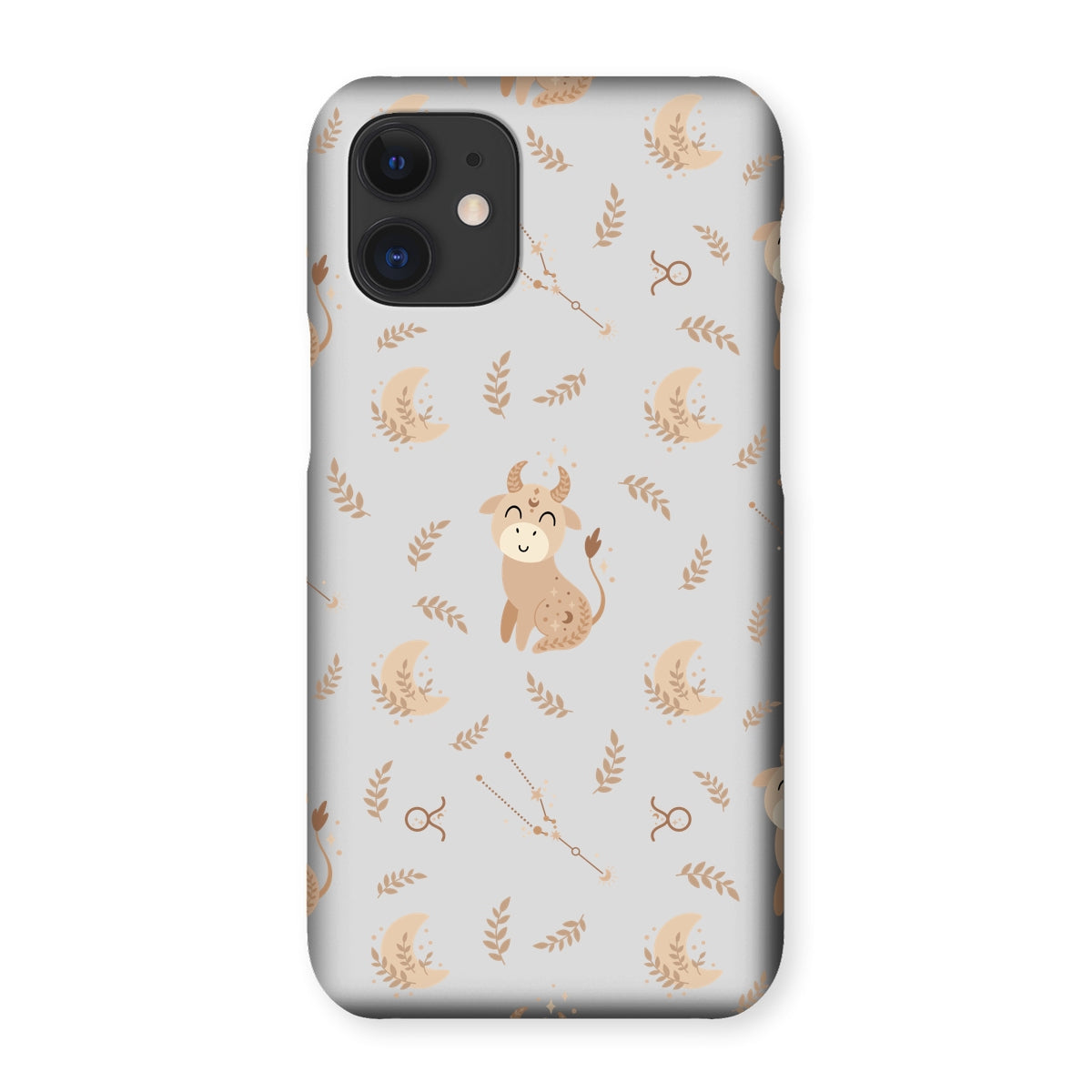 Taurus Pattern Snap Phone Case