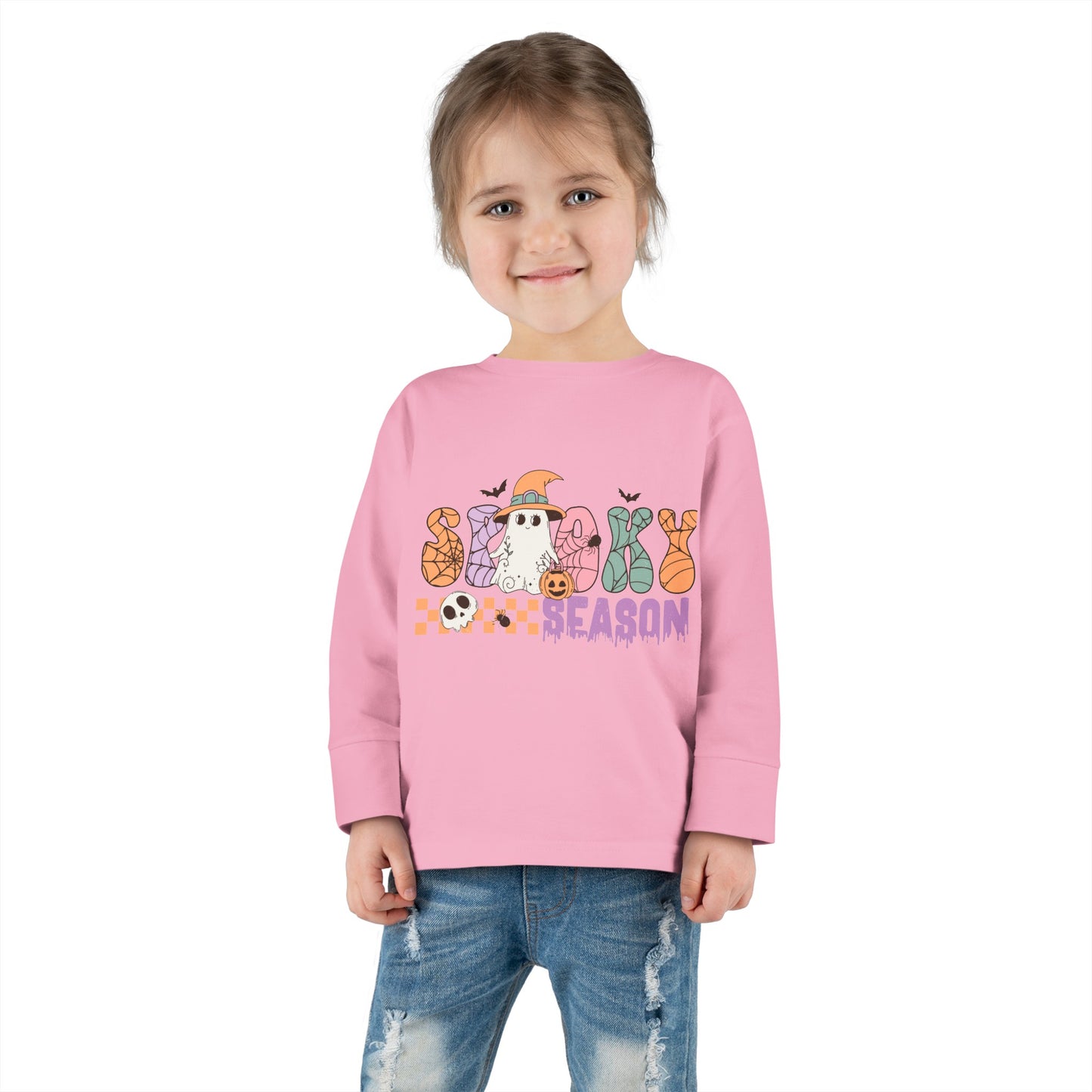 Spooky Season Toddler Long Sleeve Tee