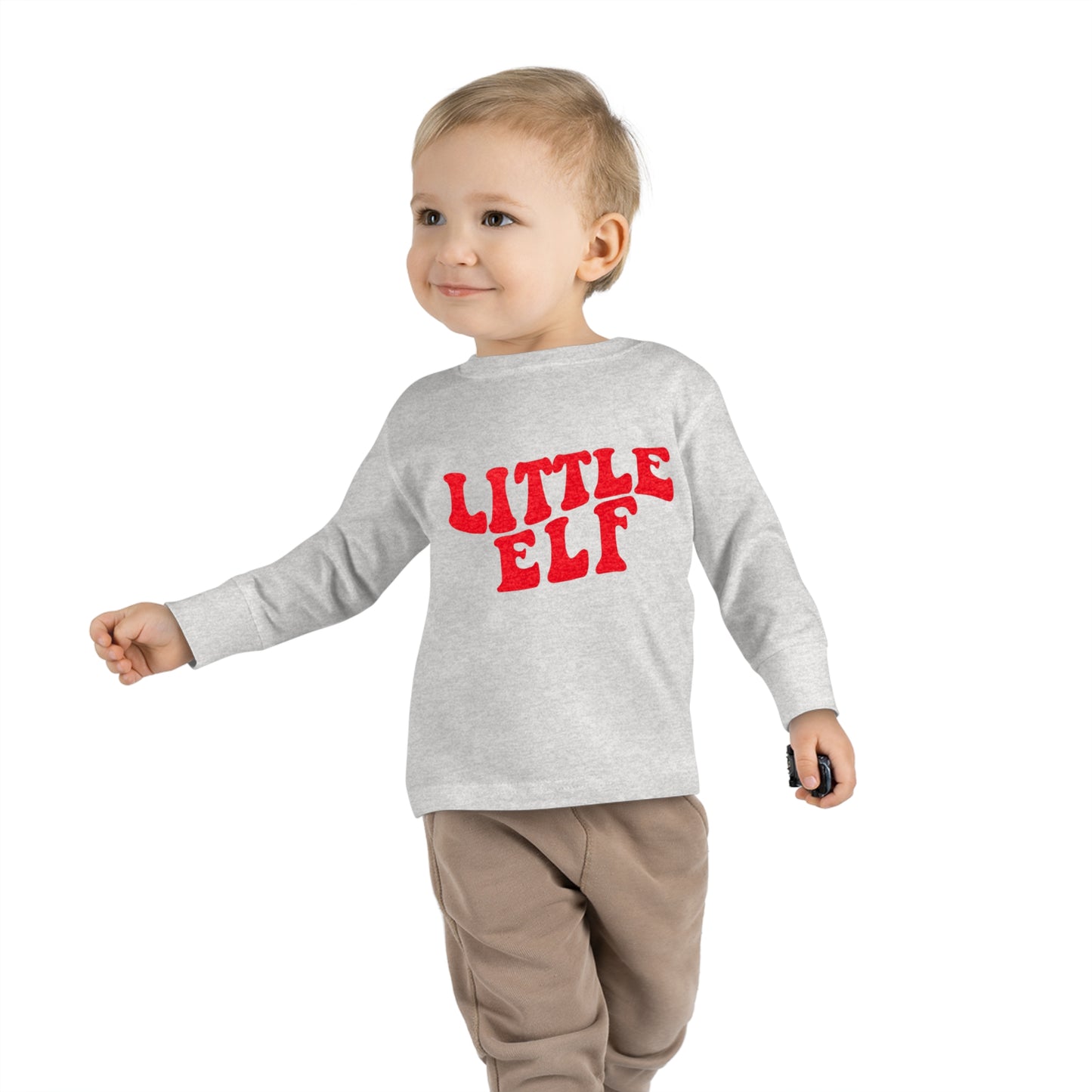 Little Elf Toddler Long Sleeve Tee