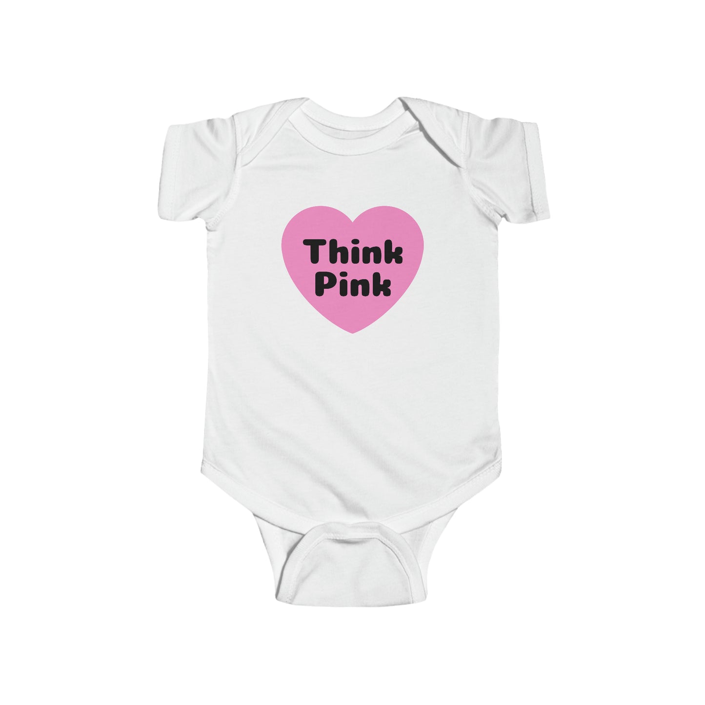 Think Bink Breast Cancer Awareness, Onesie, Infant Fine Jersey Bodysuit