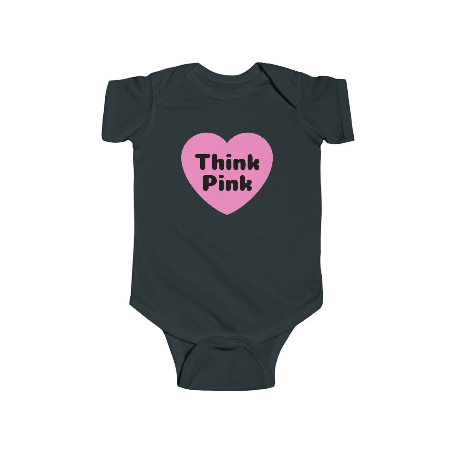 Think Bink Breast Cancer Awareness, Onesie, Infant Fine Jersey Bodysuit