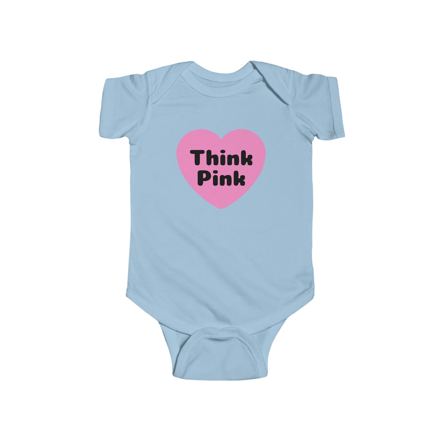 Think Bink Breast Cancer Awareness, Onesie, Infant Fine Jersey Bodysuit