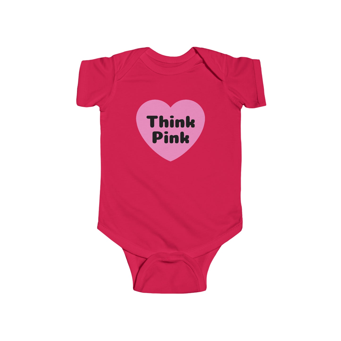 Think Bink Breast Cancer Awareness, Onesie, Infant Fine Jersey Bodysuit