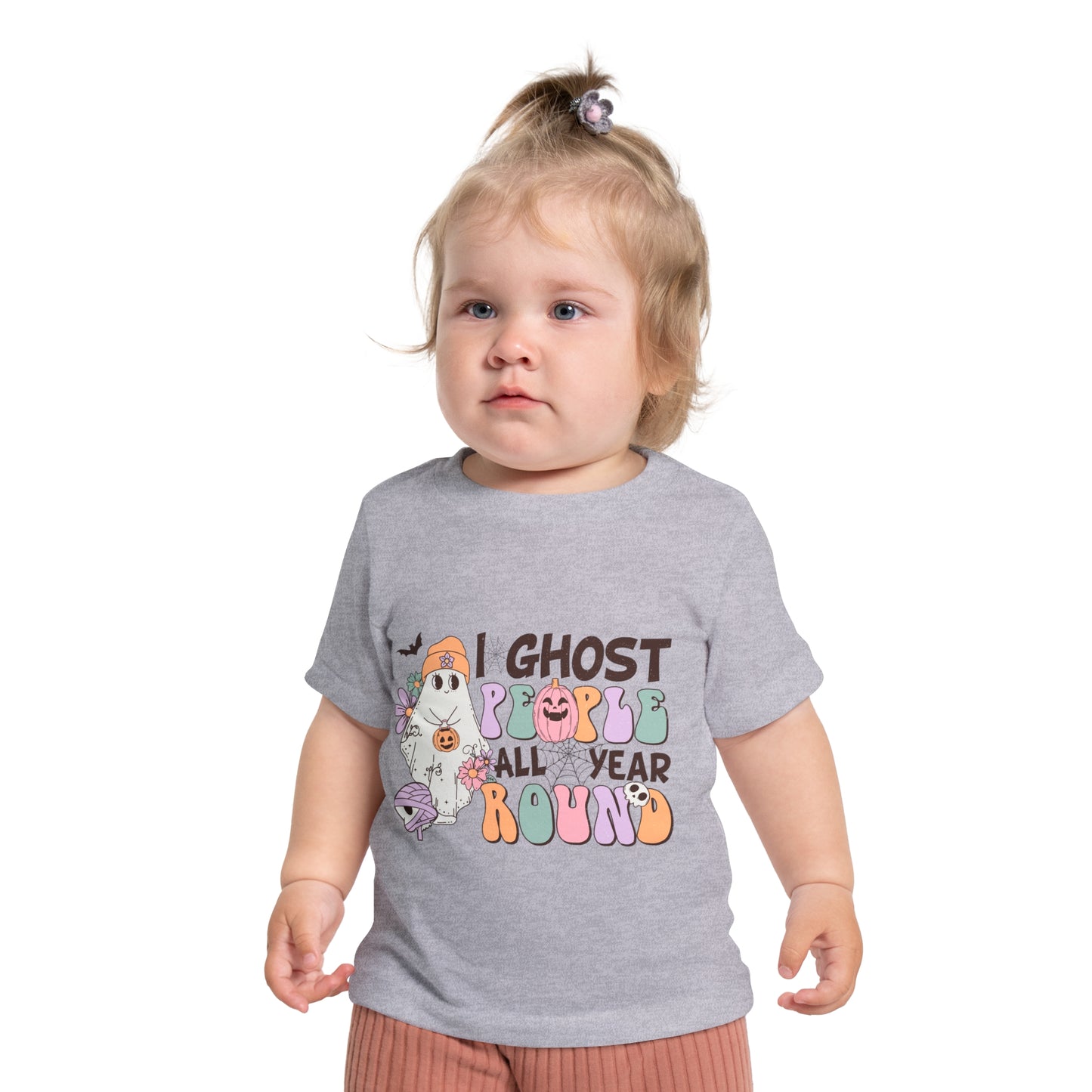 I Ghost People All Year Round Baby Short Sleeve T-Shirt