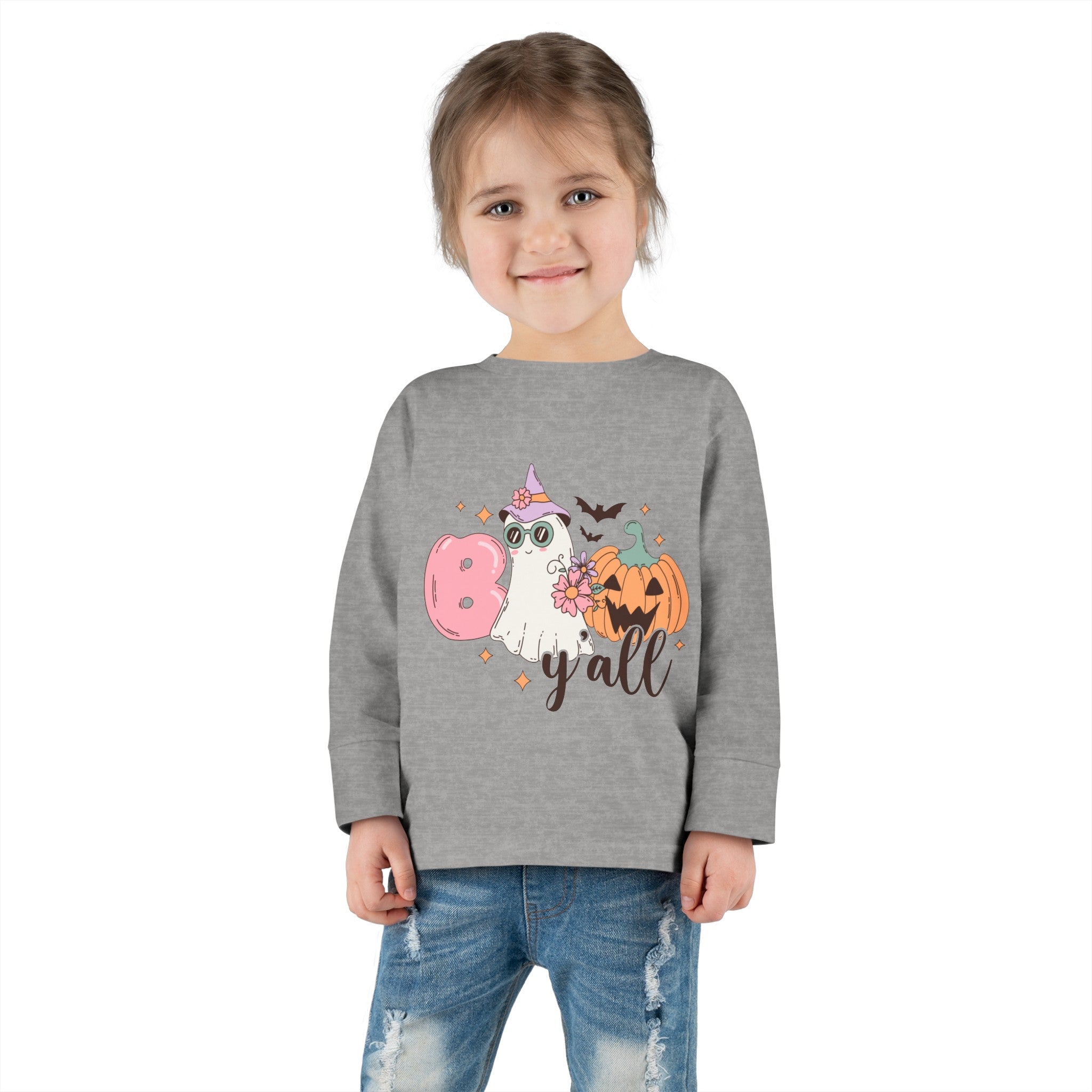 Boo Y All Toddler Long Sleeve Tee