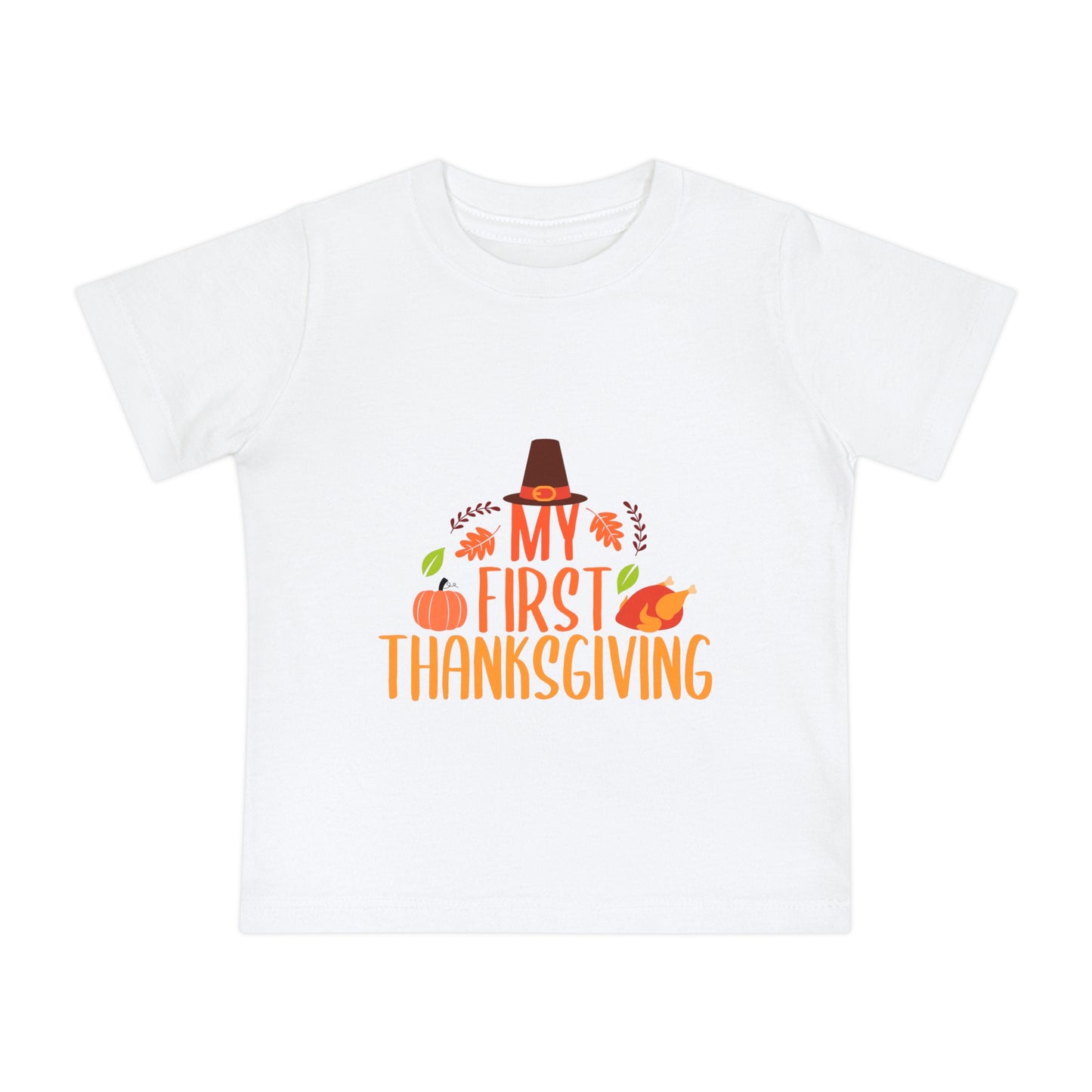 My First Thanksgiving Baby Short Sleeve T-Shirt