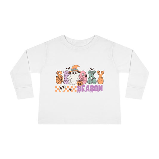 Spooky Season Toddler Long Sleeve Tee