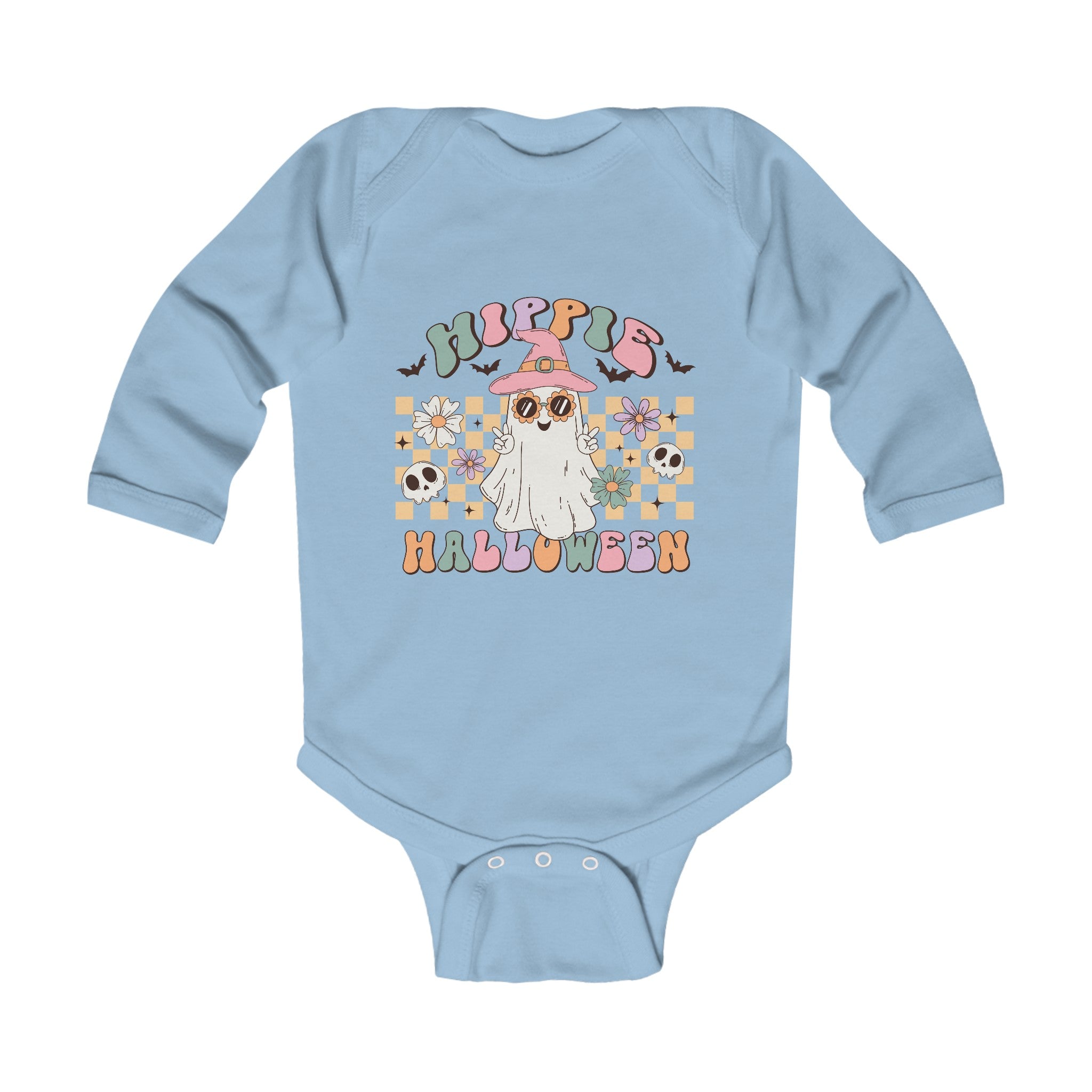 Hippie Halloween Infant Long Sleeve Bodysuit