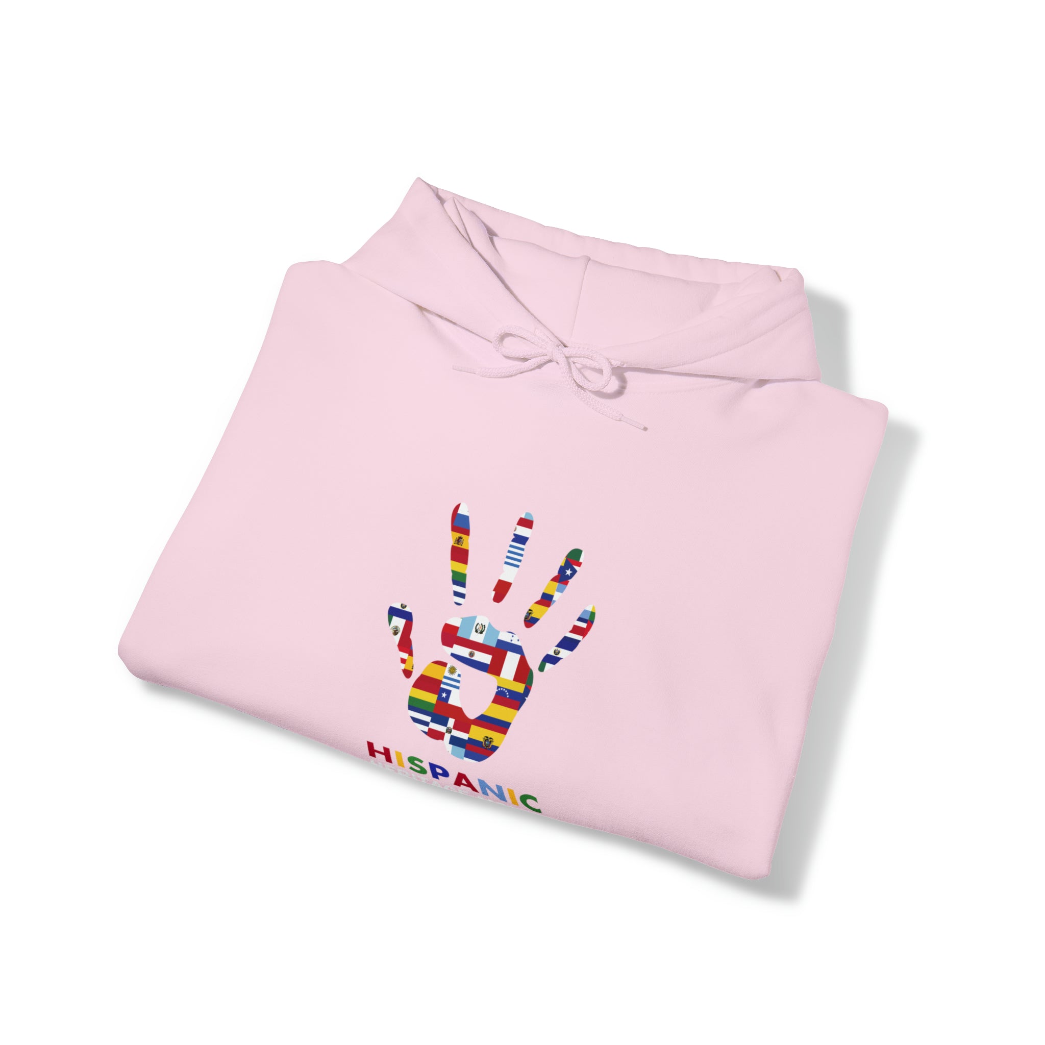 Flag Handprint - Hispanic Heritage Month Unisex Hoodie