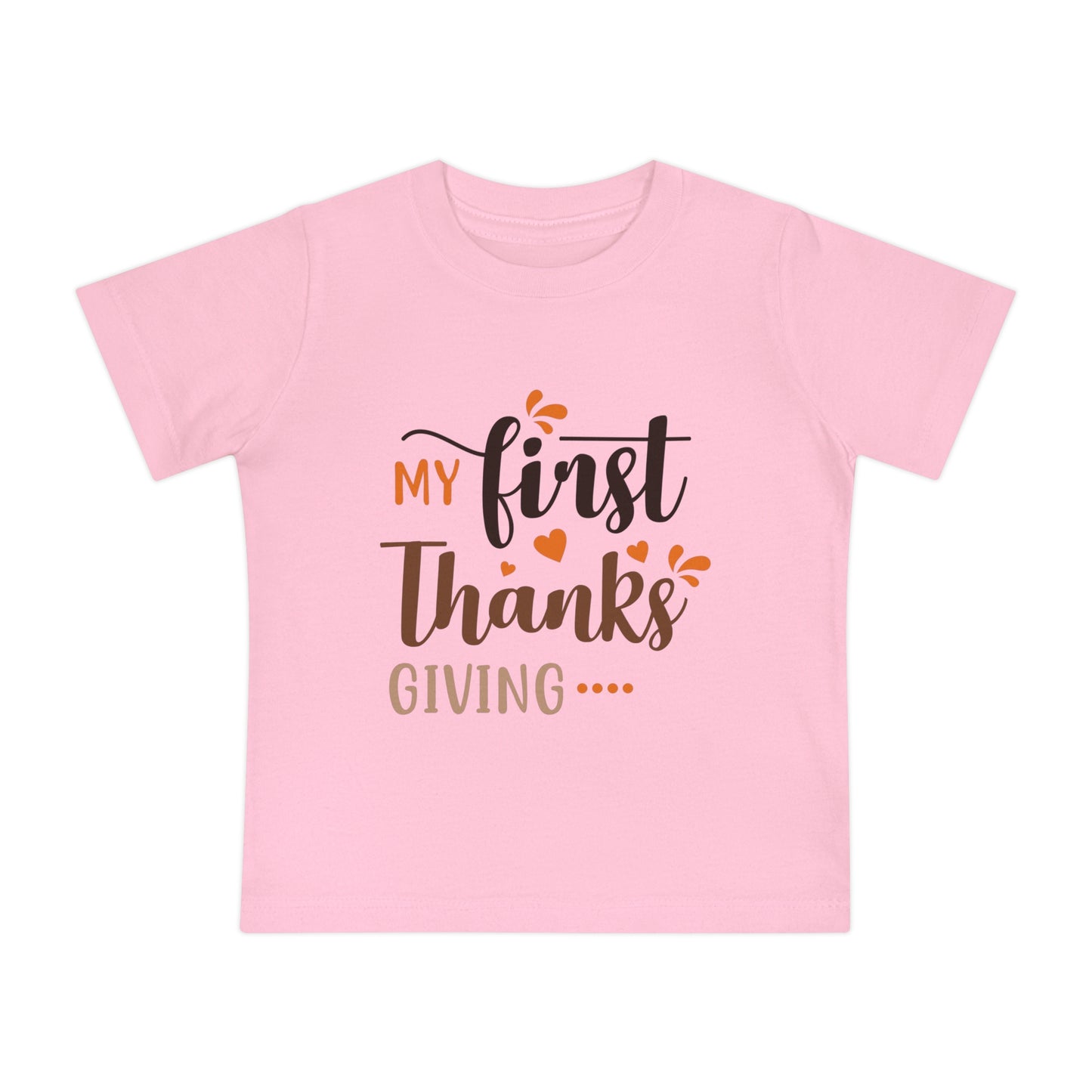 My First Thanksgiving Baby Short Sleeve T-Shirt