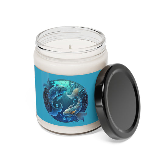 Pisces Star Sign Soy Candle Zodiac Customized Candle Gift For Birthday