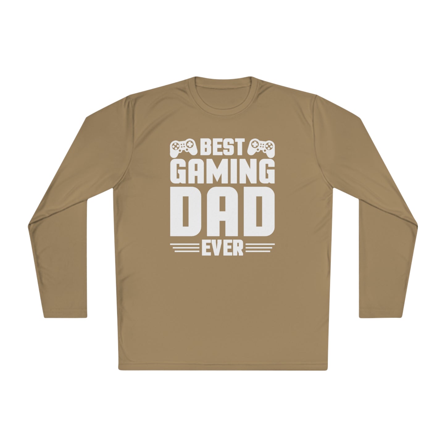 Best Gaming Dad Ever, Gaming Dad Tee, Gamer Dad, Dad Tee, Unisex Lightweight Long Sleeve Tee