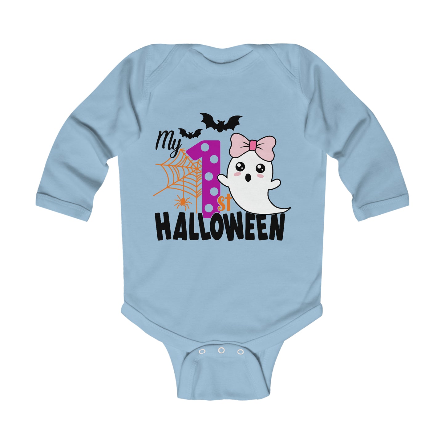 My First Halloween Infant Long Sleeve Bodysuit