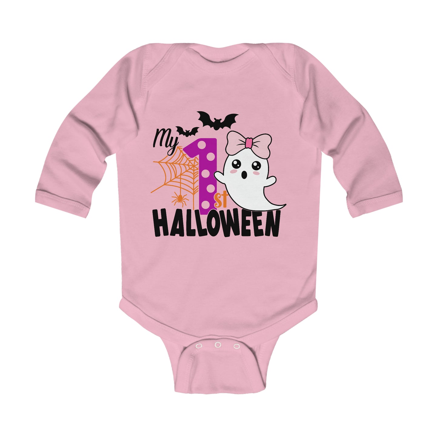 My First Halloween Infant Long Sleeve Bodysuit