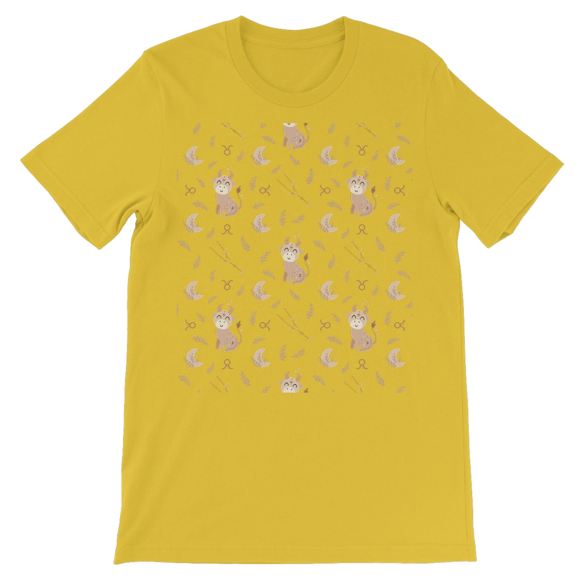 Taurus Pattern Unisex Short Sleeve T-Shirt