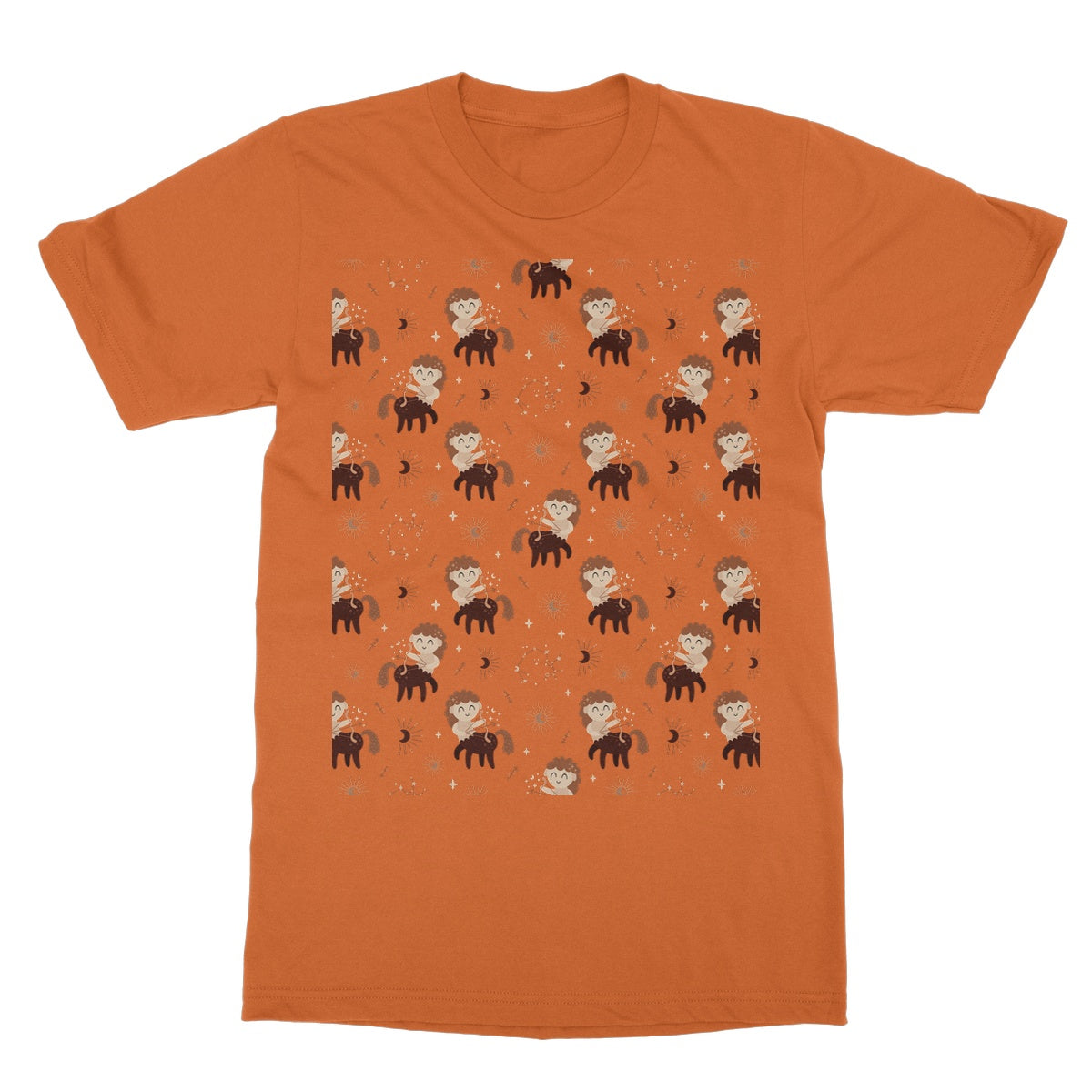 Sagittarius Pattern Softstyle T-Shirt