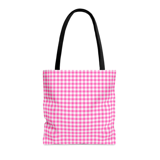 Pink Breast Cancer Awareness Tote Bag