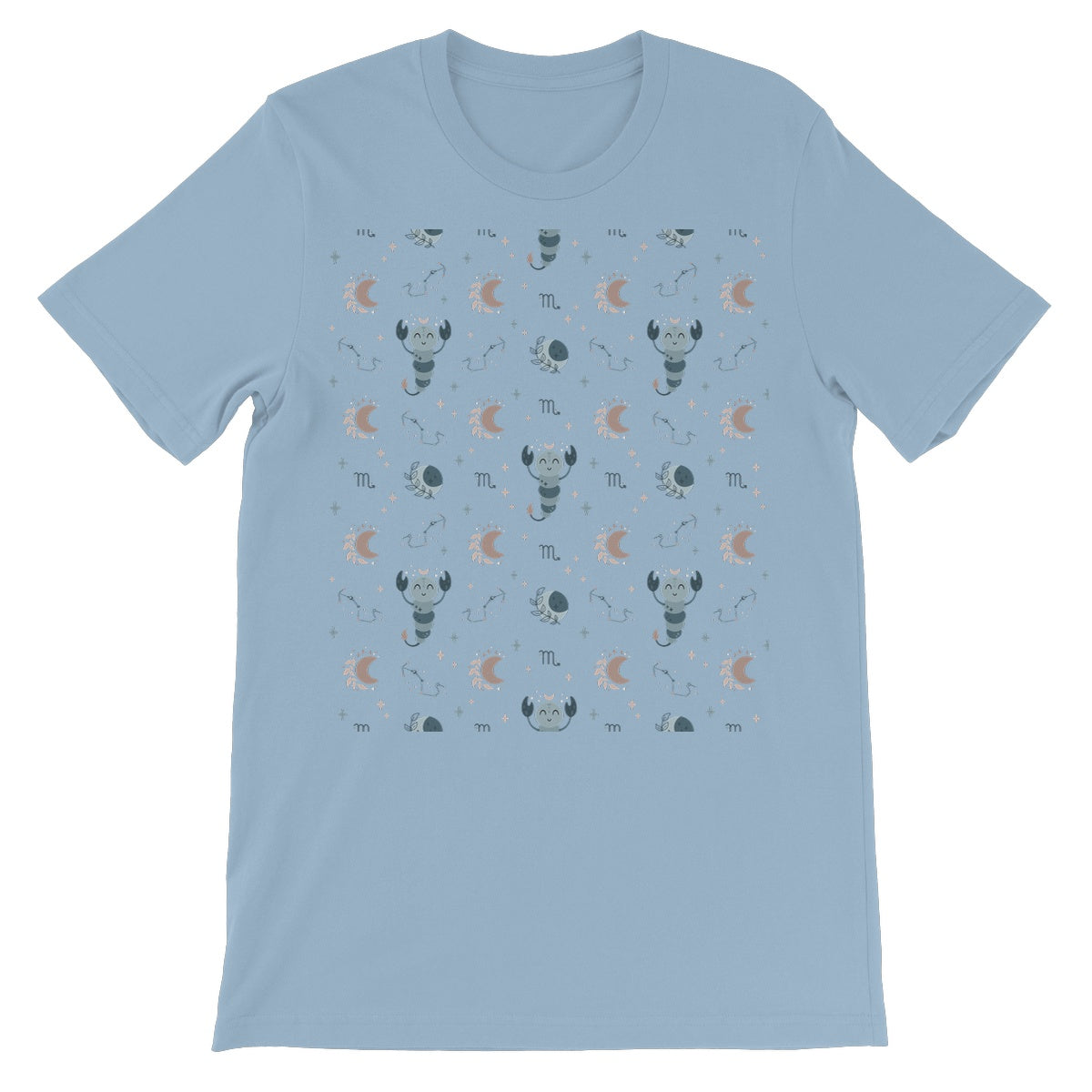 Scorpio Pattern Unisex Short Sleeve T-Shirt