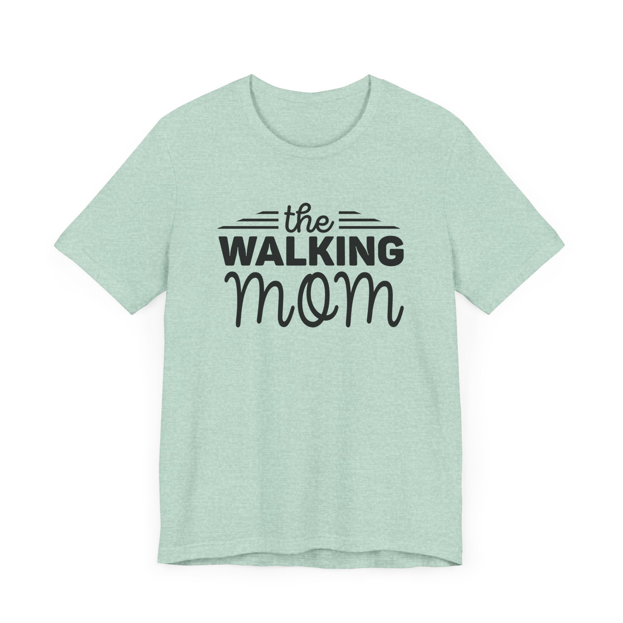 The Walking Mom Shirt, Walking Shirt, Nature Walking Mom Gift, Sport Lovers Top, Happy Walking Tee, Camping Shirts, Outdoor T-shirt, Shirt for Walker,Unisex Jersey Short Sleeve Tee