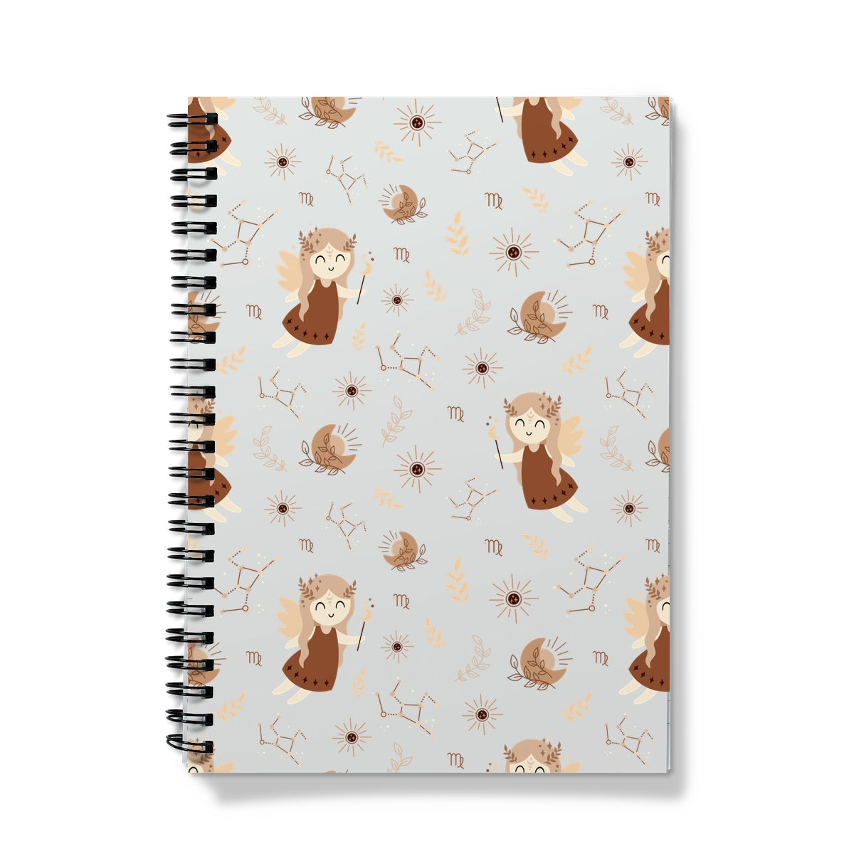 Virgo Pattern Notebook