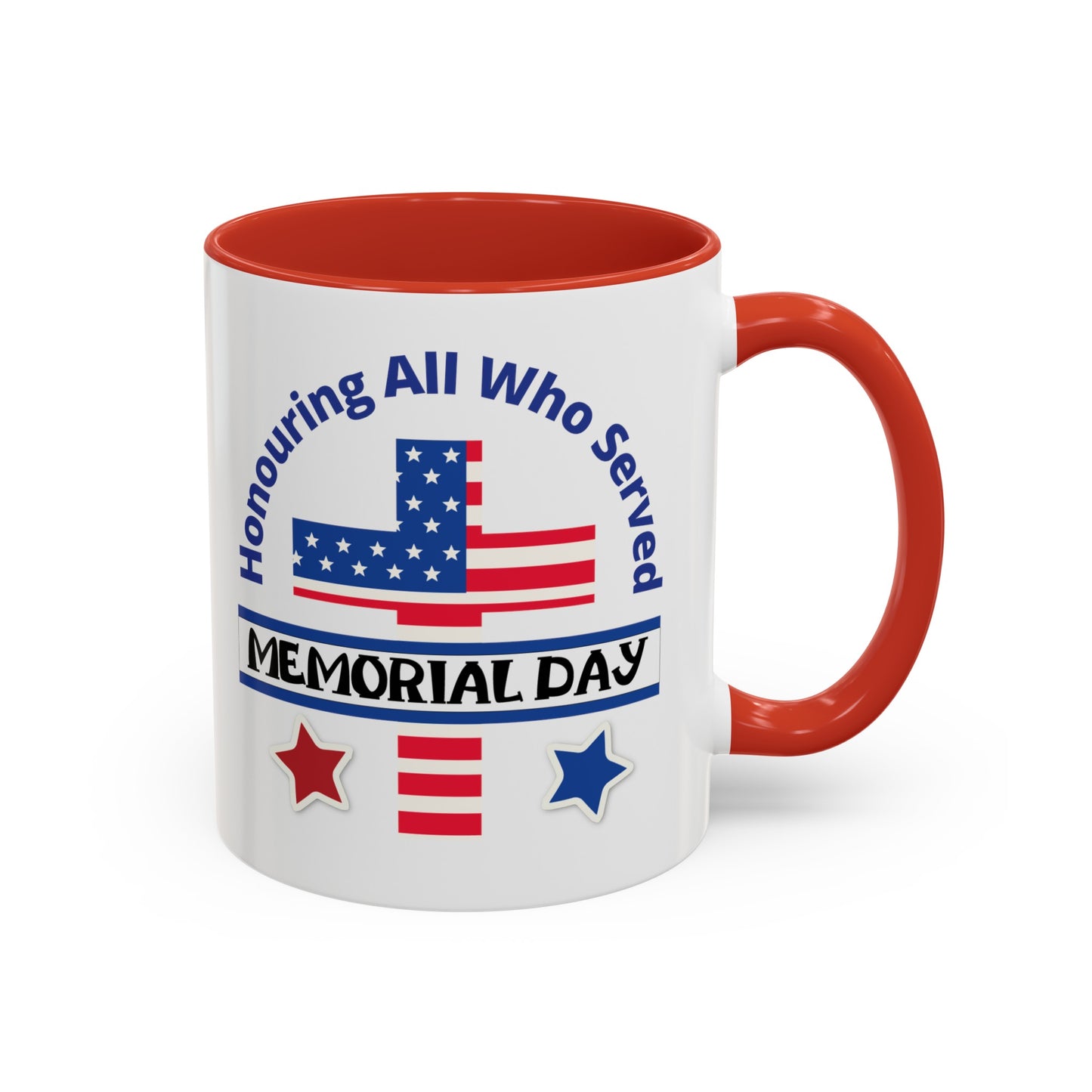 Memorial Day Accent Coffee Mug, 11oz