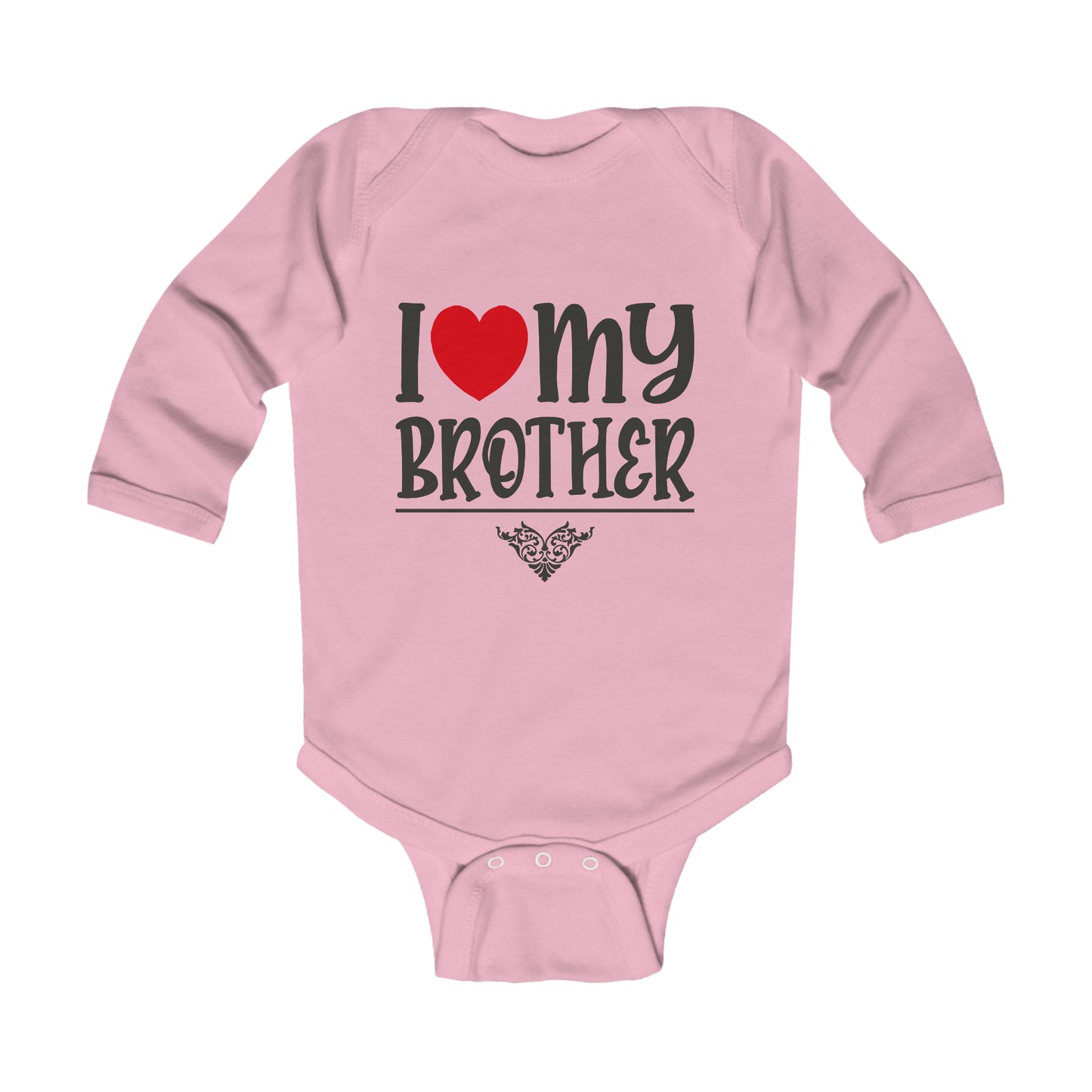 I Love My Brother Infant Long Sleeve Bodysuit