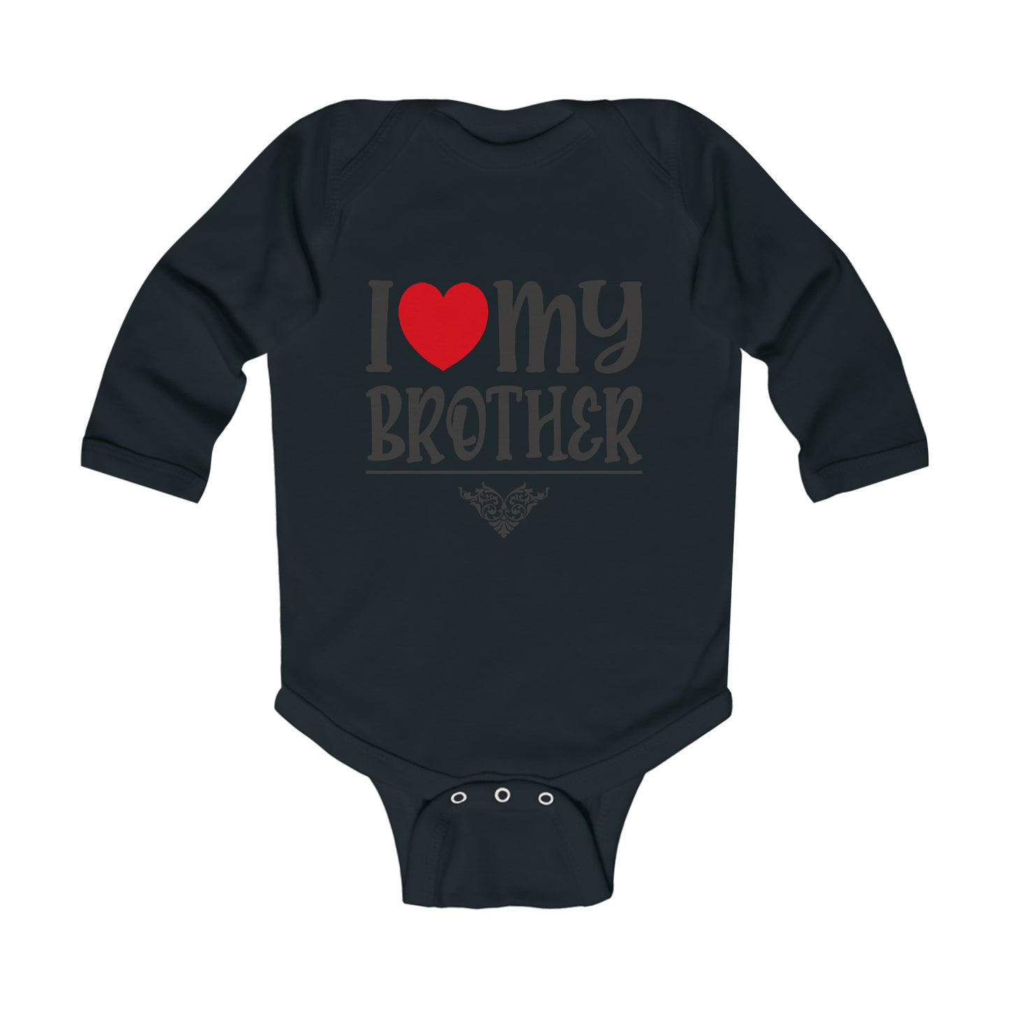 I Love My Brother Infant Long Sleeve Bodysuit