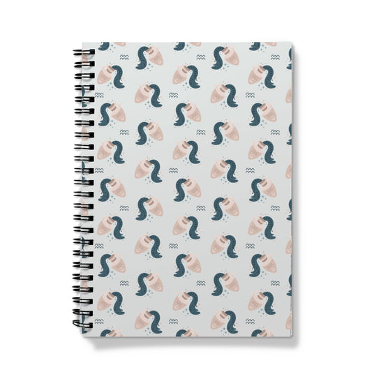 Aquarius Pattern Notebook