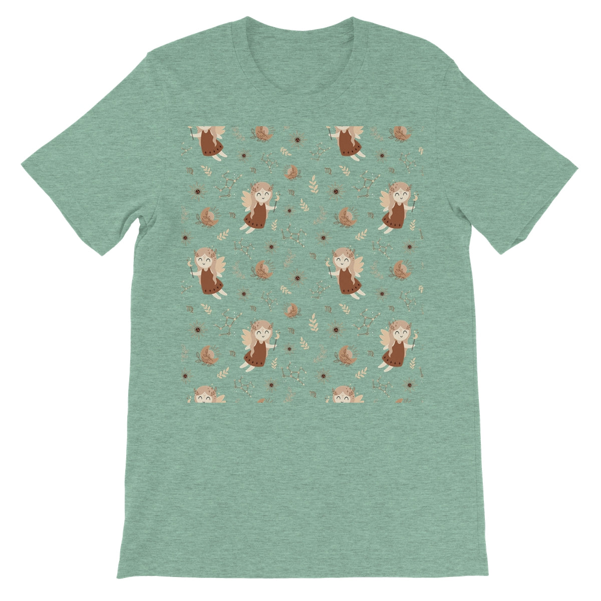 Virgo Pattern Unisex Short Sleeve T-Shirt