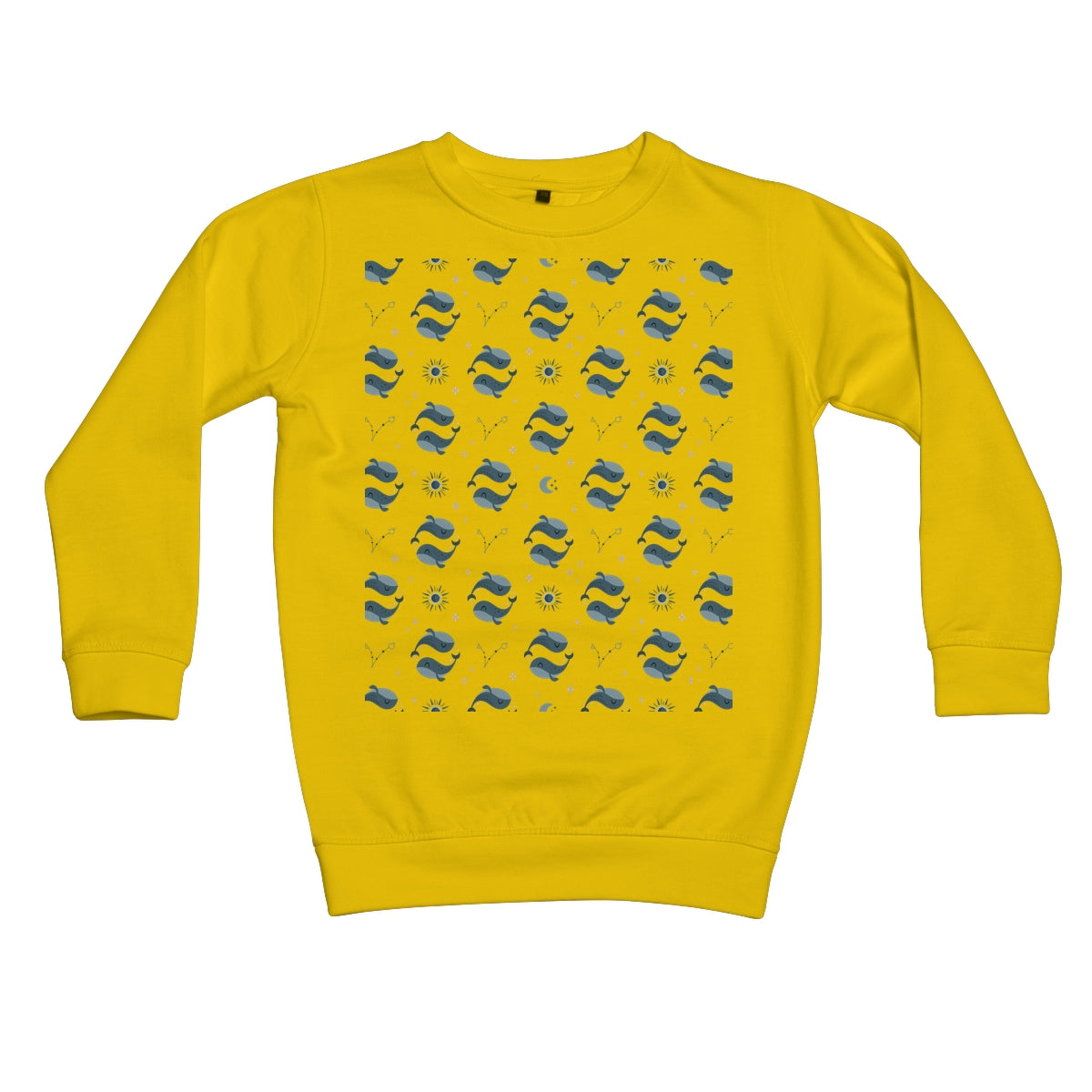 Pisces Pattern Kids Sweatshirt