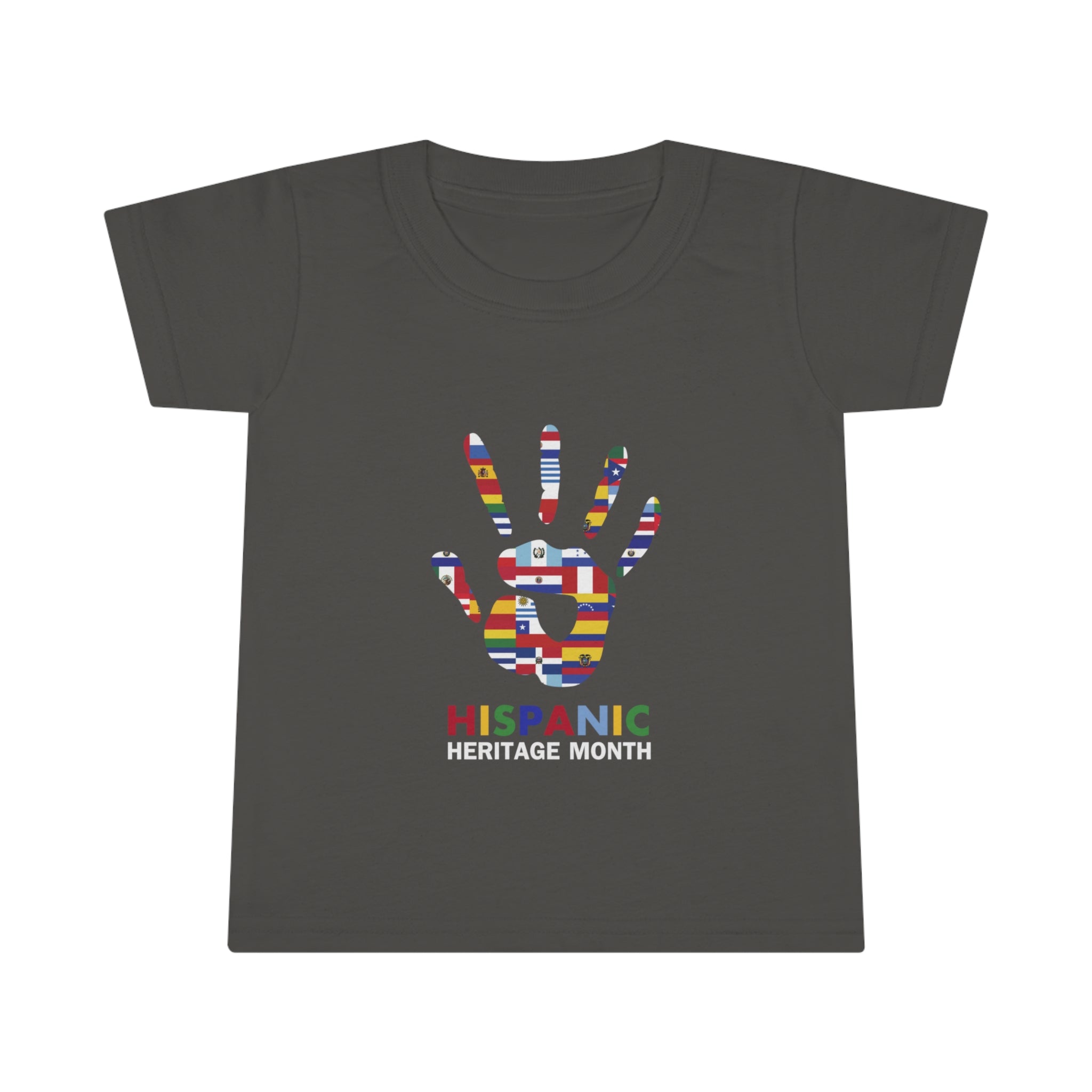 Flag Handprint - Hispanic Heritage Month Toddler T-shirt