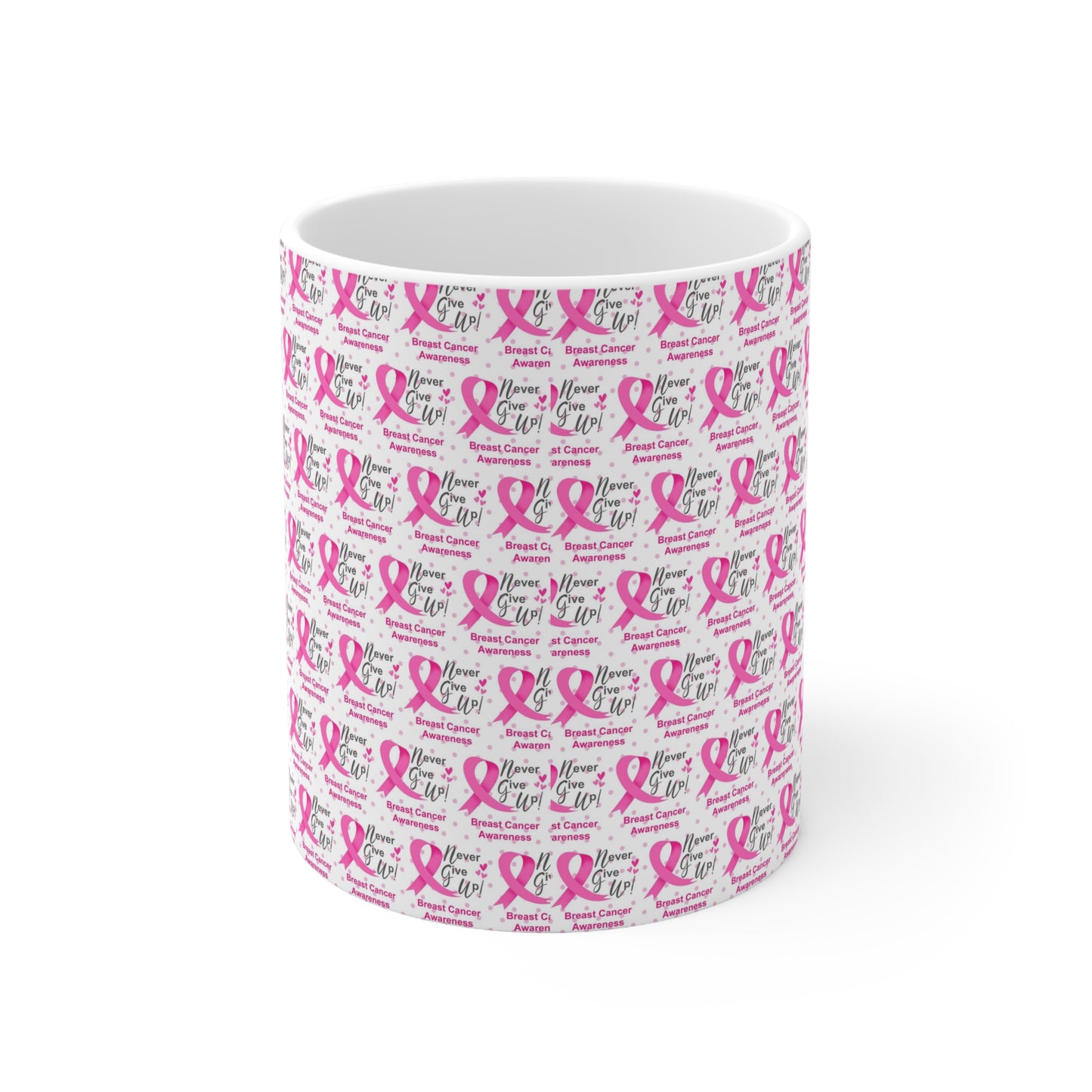 Breast Cancer Awareness Ceramic Mug 11oz