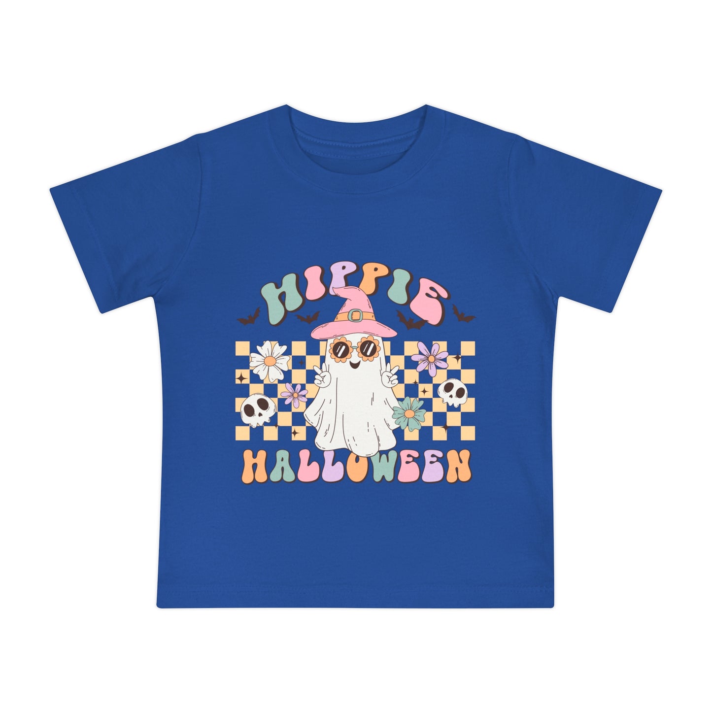 Hippie Halloween Baby Short Sleeve T-Shirt