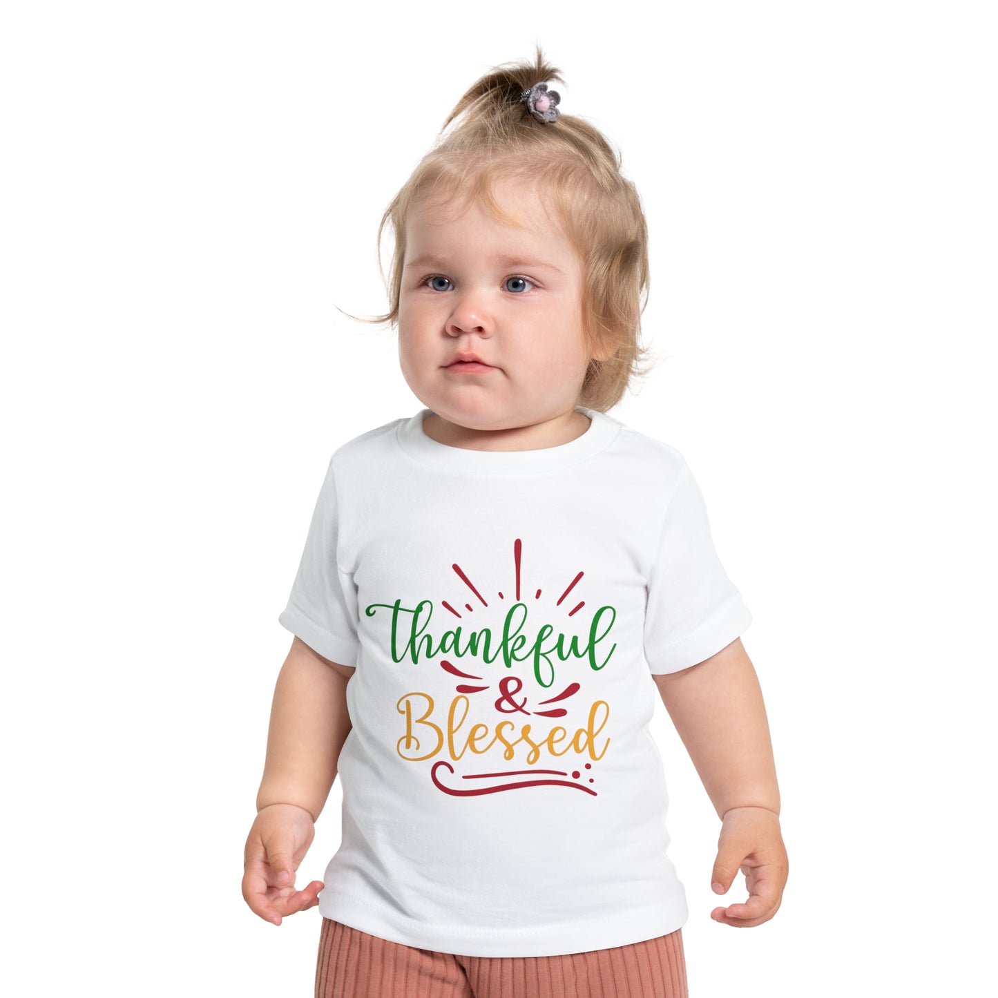 Thankful & Blessed Baby Short Sleeve T-Shirt