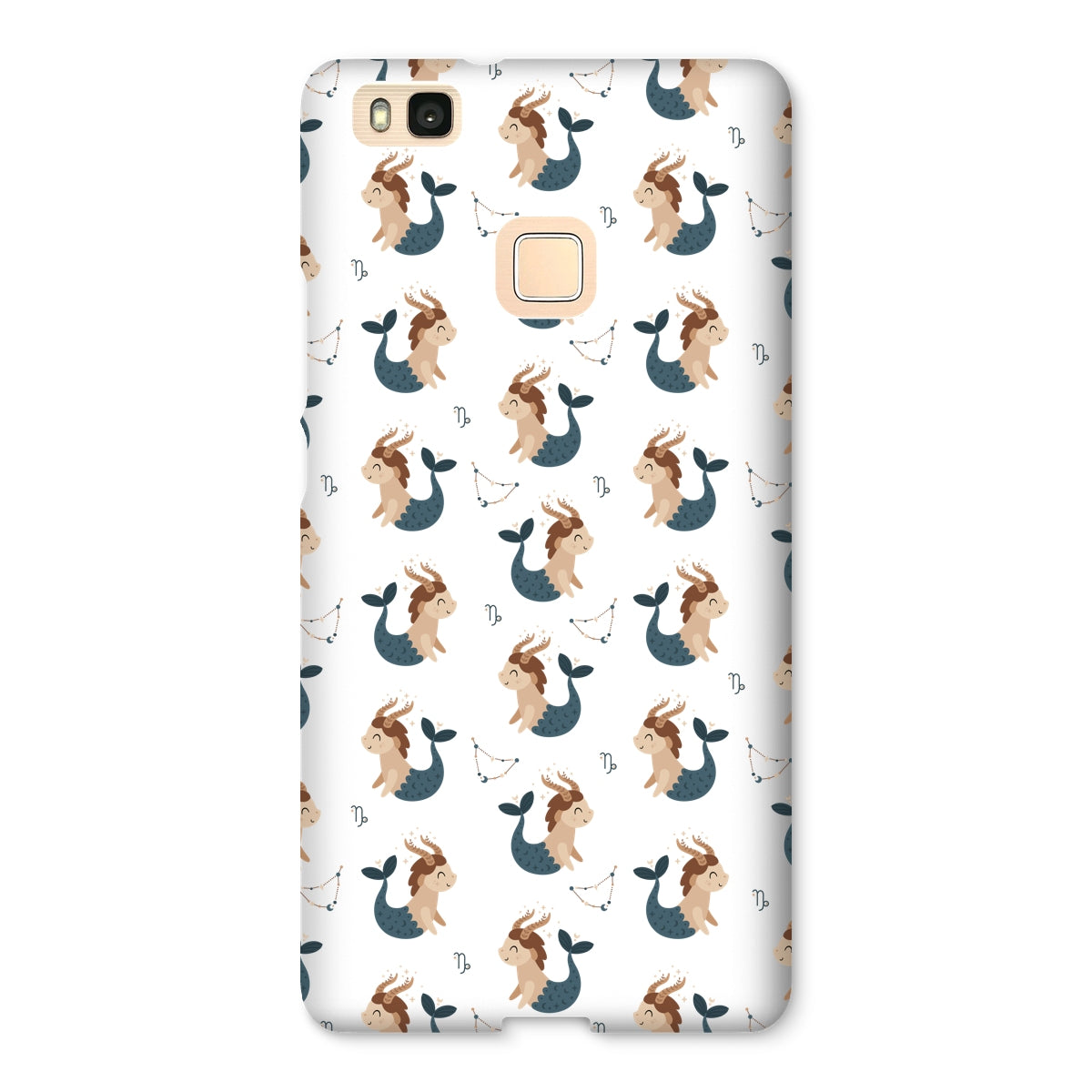 Capricorn Pattern Snap Phone Case