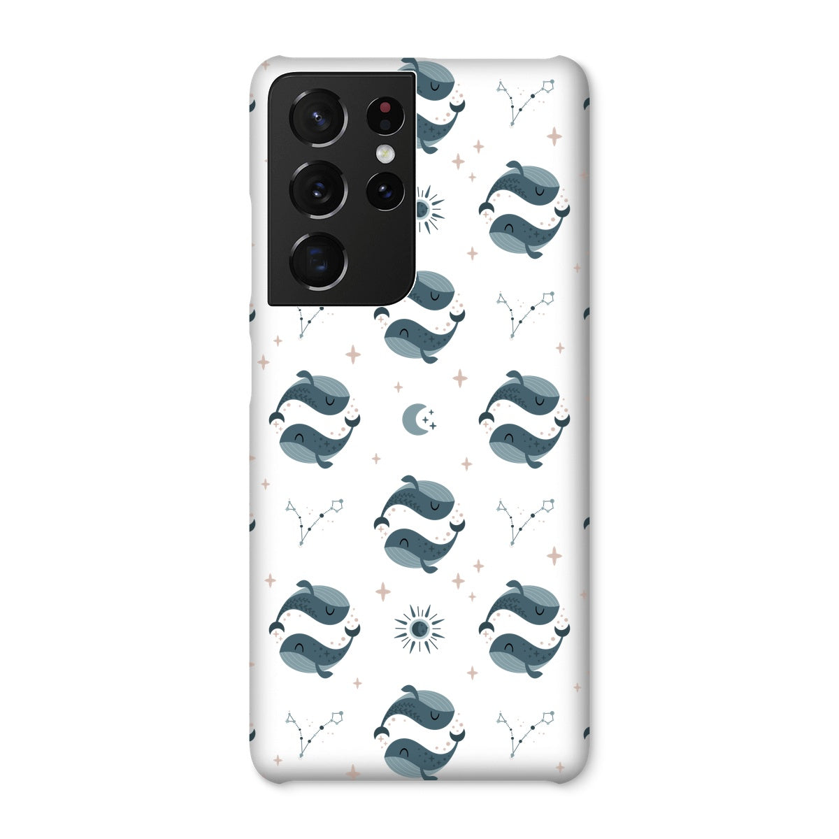 Pisces Pattern Snap Phone Case