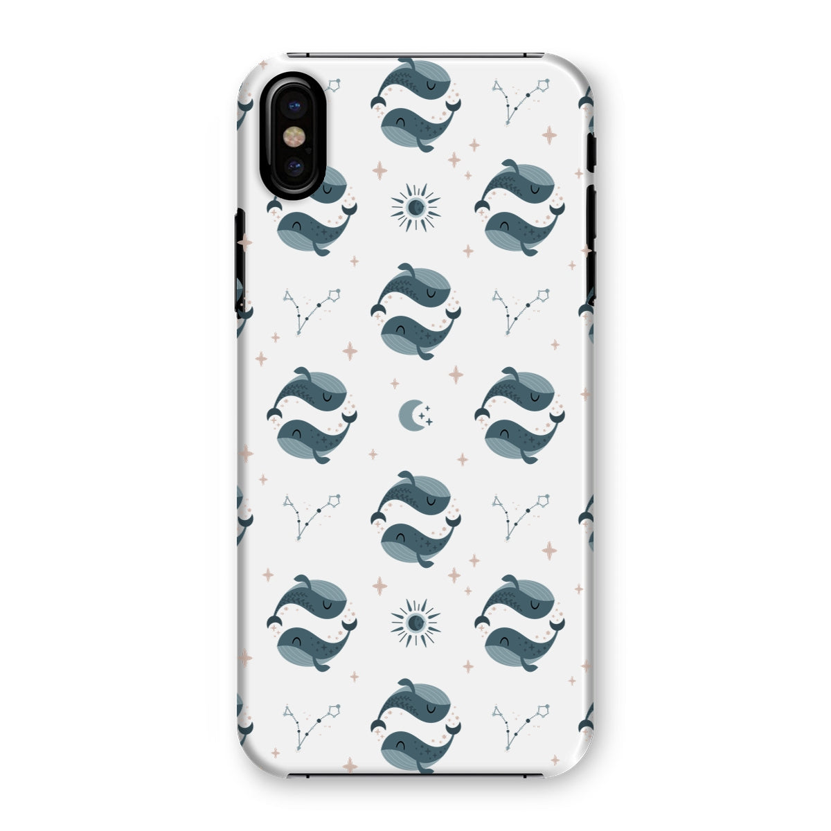 Pisces Pattern Snap Phone Case