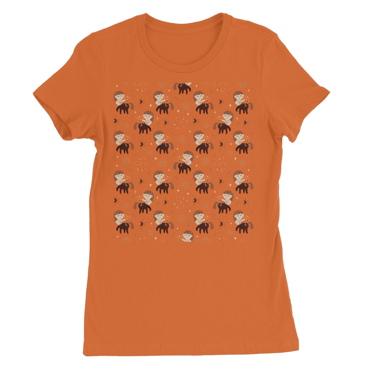 Sagittarius Pattern Women's Favourite T-Shirt