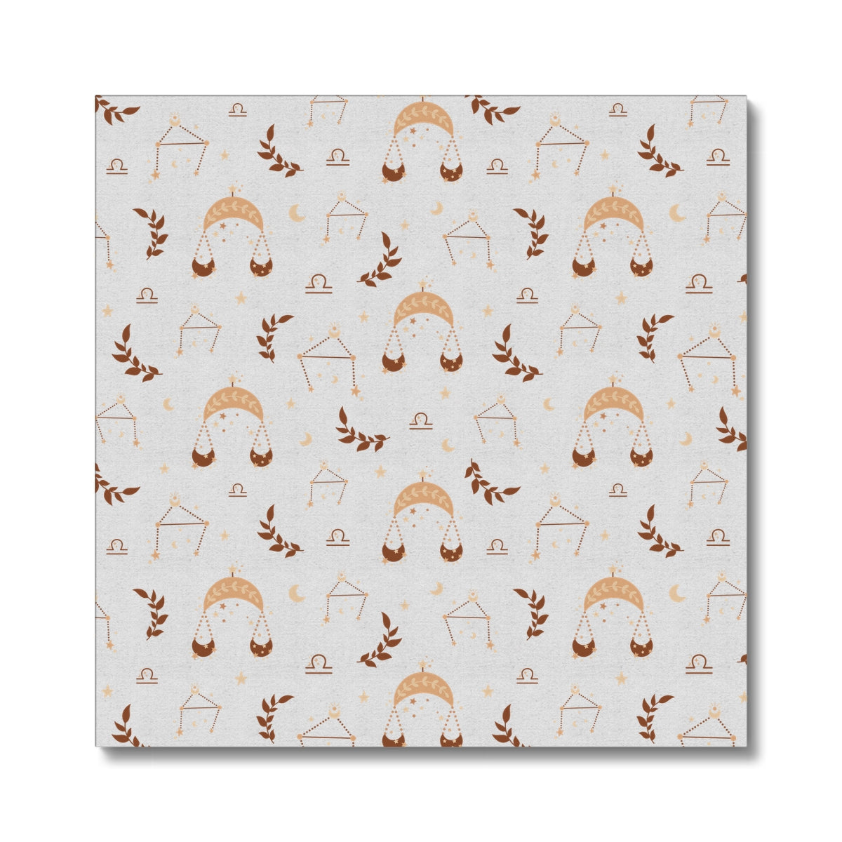 Libra Pattern Canvas