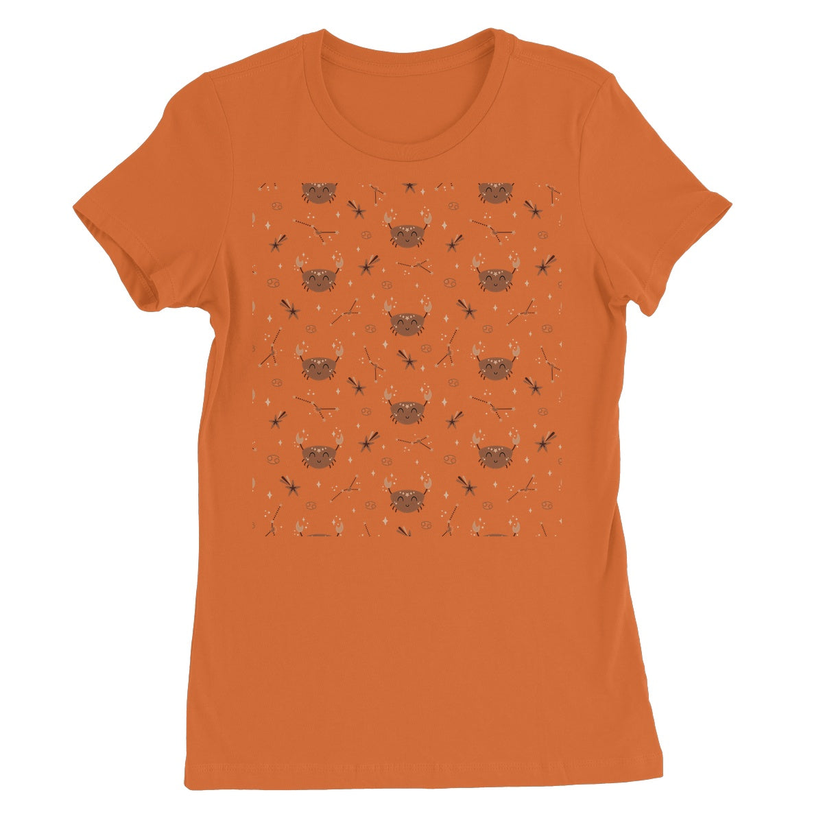 Cancer Pattern Women's Favourite T-Shirt