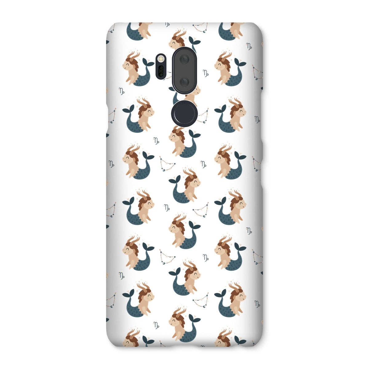 Capricorn Pattern Snap Phone Case